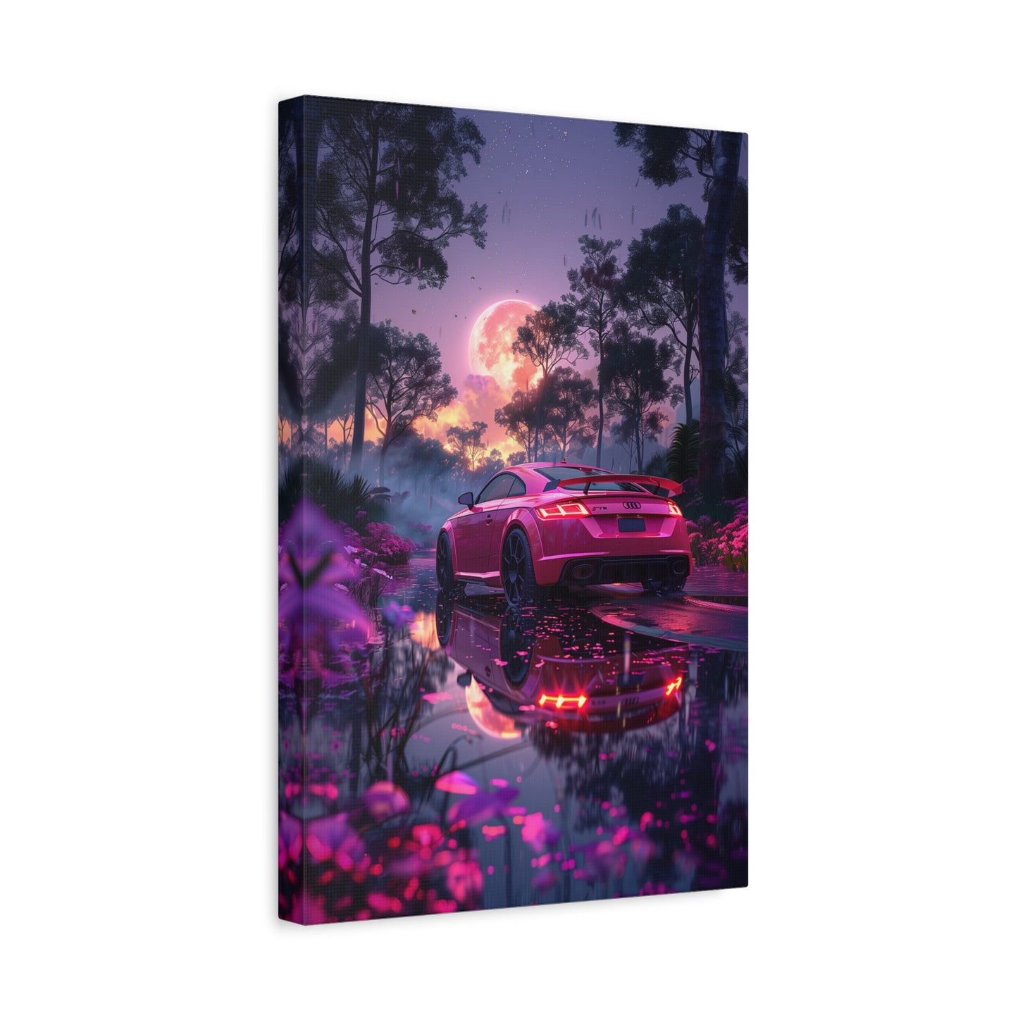 Moonlit Majesty (Canvas)Discover Moonlit Majesty on canvas at RimaGallery. Elevate your space with ethically produced, vibrant art. Free US shipping. Shop now!RimaGallery