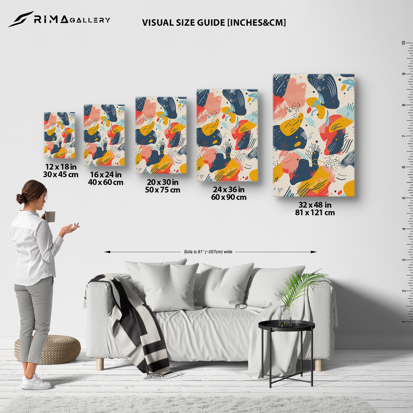 Abstract Play (Canvas)Modern abstract art with bold splashes of color on canvas prints. Shop now for innovative products designed to enhance your digital lifestyle. Fast shipping!RimaGallery