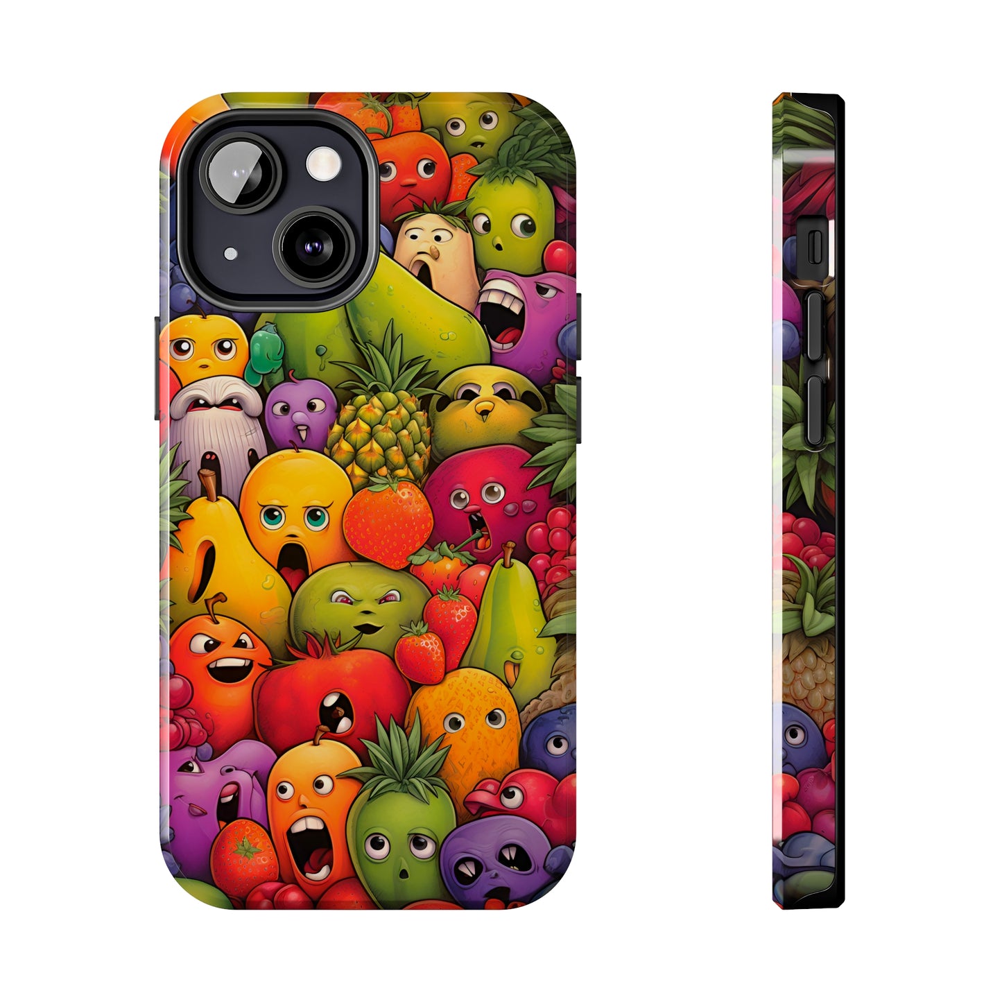 Fruits with Faces (iPhone Case 11-15)