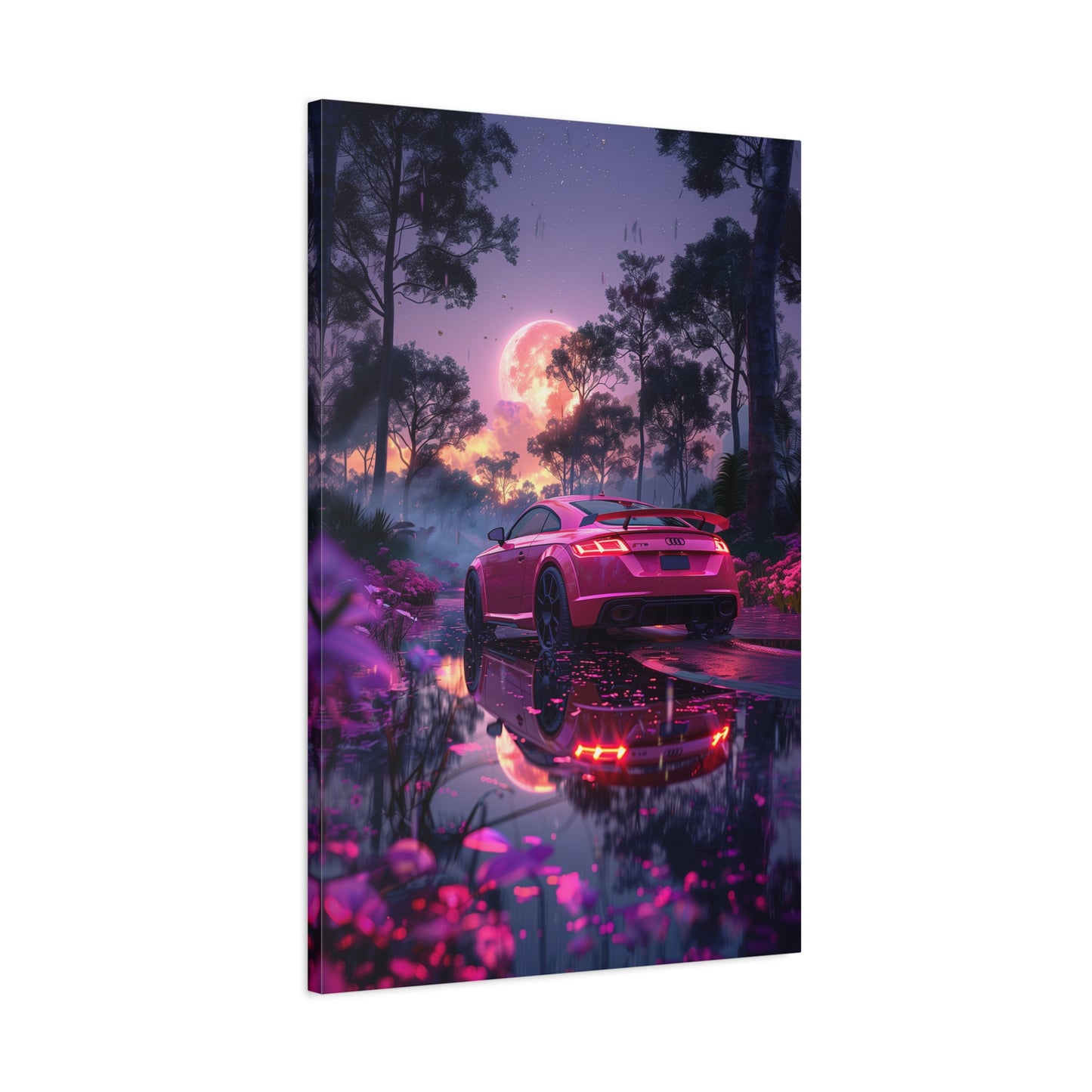 Moonlit Majesty (Canvas)Discover Moonlit Majesty on canvas at RimaGallery. Elevate your space with ethically produced, vibrant art. Free US shipping. Shop now!RimaGallery