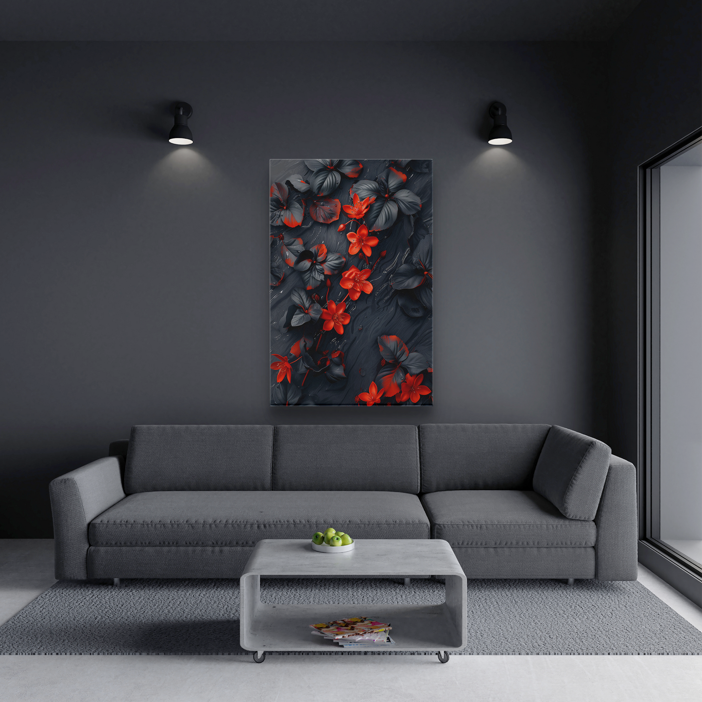 Midnight Bloom (Canvas)Discover Midnight Bloom at RimaGallery: a premium, eco-friendly canvas celebrating quality and sustainability. Elevate your space with vibrant, lasting art.RimaGallery