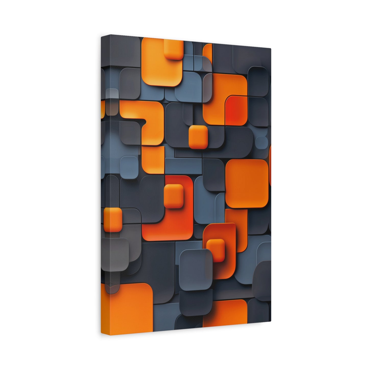 Tangerine Grid (Canvas)Discover Tangerine Grid at RimaGallery: a premium, eco-friendly canvas celebrating quality and sustainability. Elevate your space with vibrant, lasting art.RimaGallery
