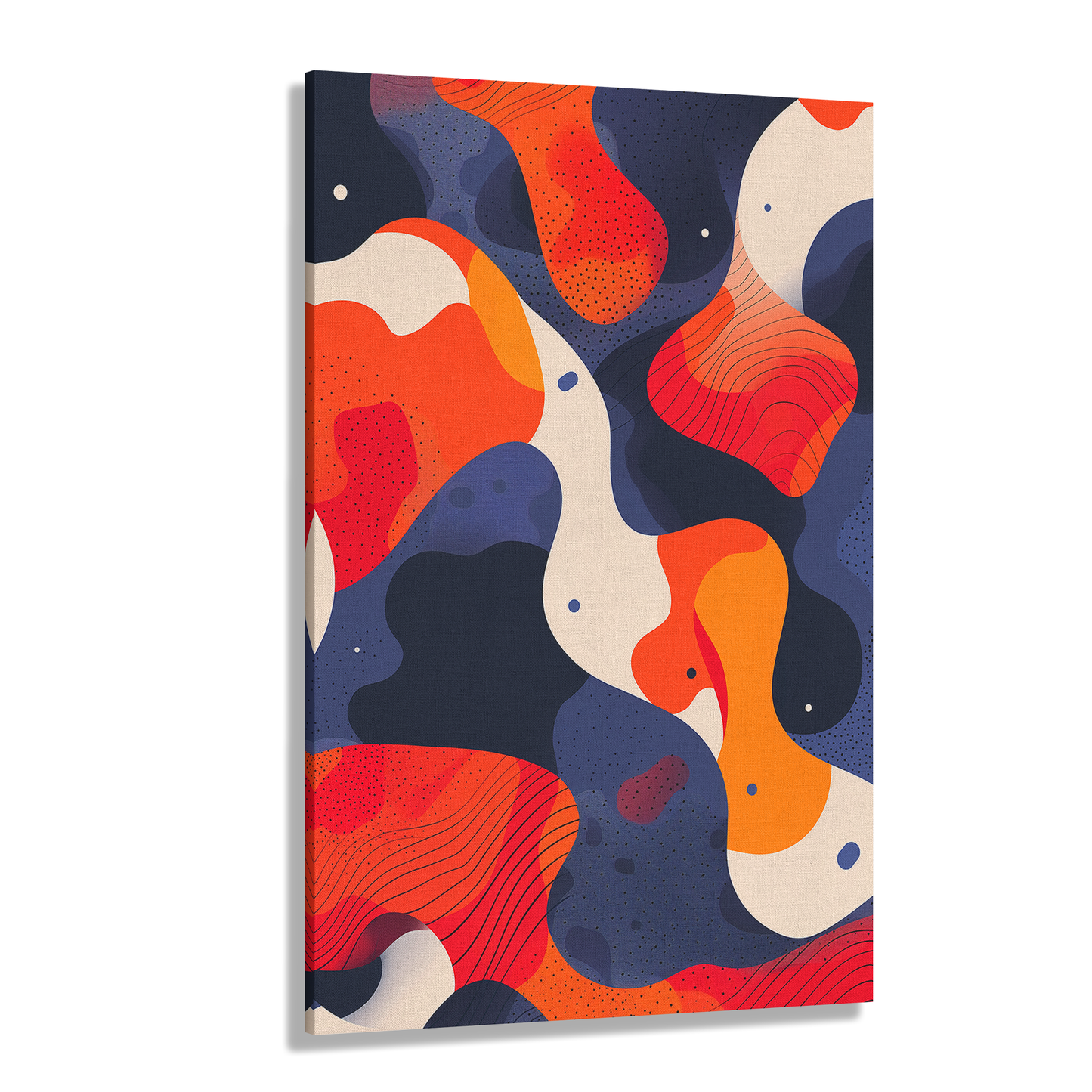Colorflow Canvas (Canvas)Abstract flowing shapes in a bold color palette canvas print. Shop now for innovative products designed to enhance your digital lifestyle. Fast shipping!RimaGallery