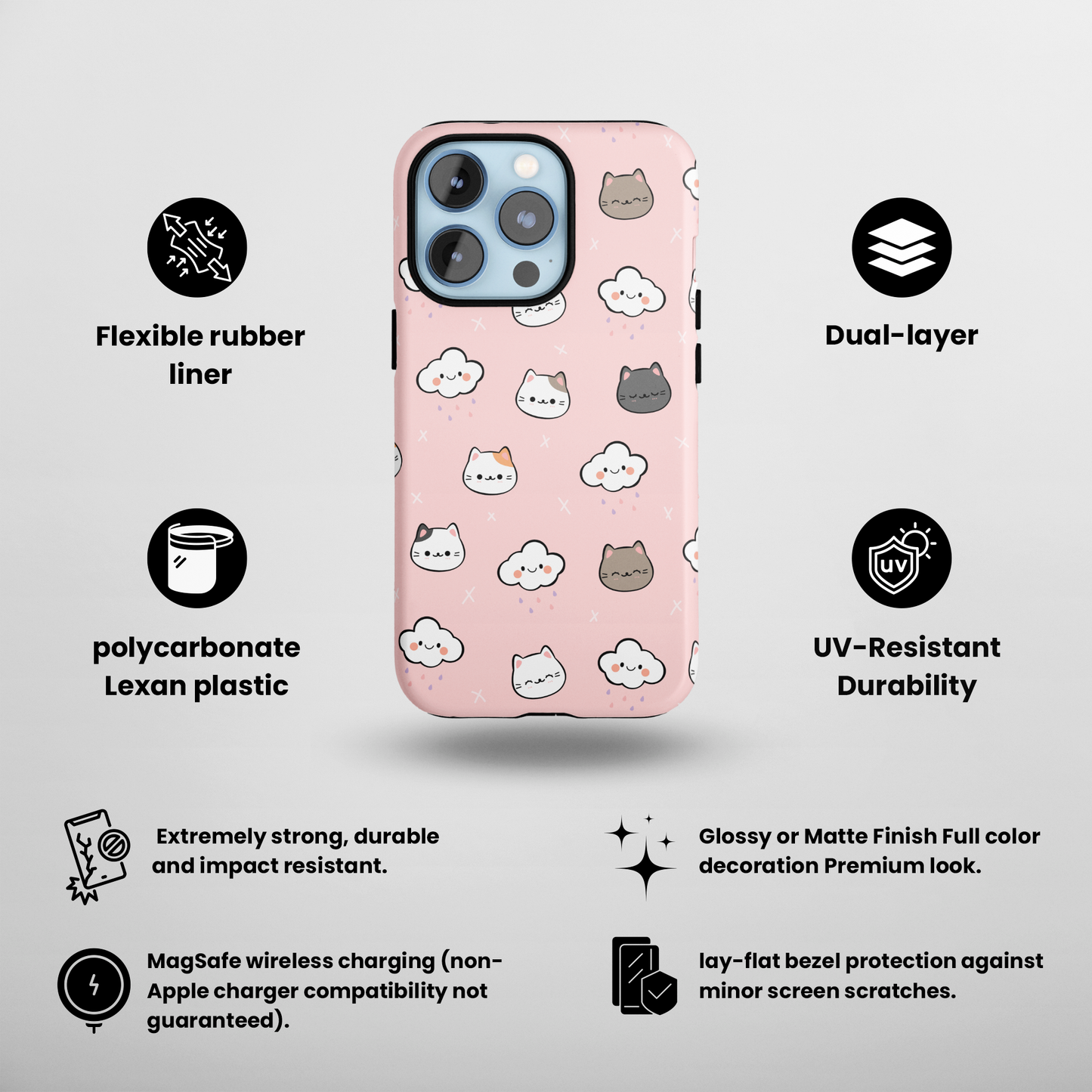 Purrfect Skies (iPhone MagSafe Case)Upgrade to our iPhone 13-15 MagSafe Case: Dual-layer protection, MagSafe ready, vibrant finishes, and shock-absorbing TPU for ultimate style & safety.RimaGallery