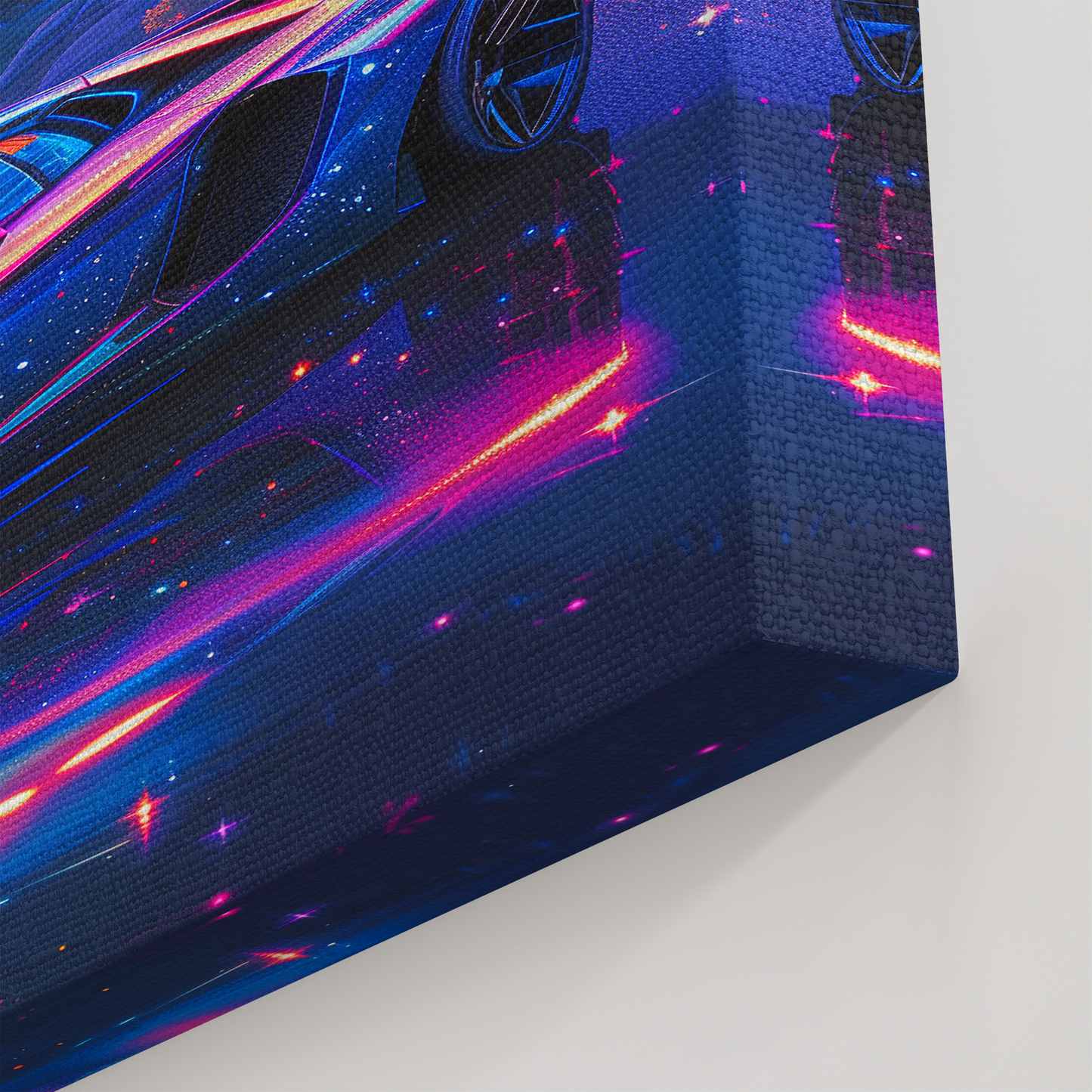 Cosmic Cruise (Canvas)Discover Tangerine Grid at RimaGallery: a premium, eco-friendly canvas celebrating quality and sustainability. Elevate your space with vibrant, lasting art.RimaGallery