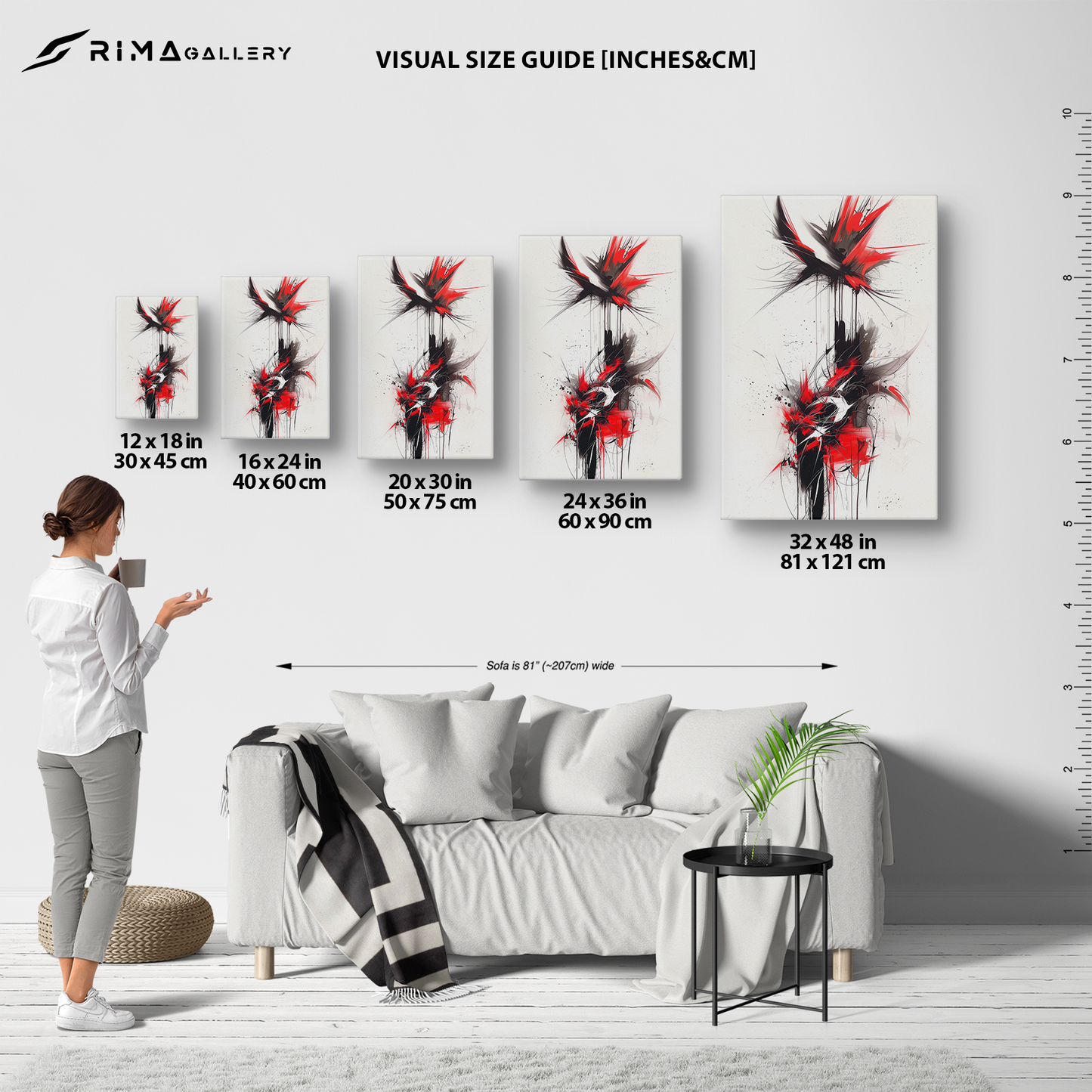 Ebony Flare (Canvas)Ebony Flare at RimaGallery: a premium, eco-friendly canvas celebrating quality and sustainability. Elevate your space with vibrant, lasting artRimaGallery