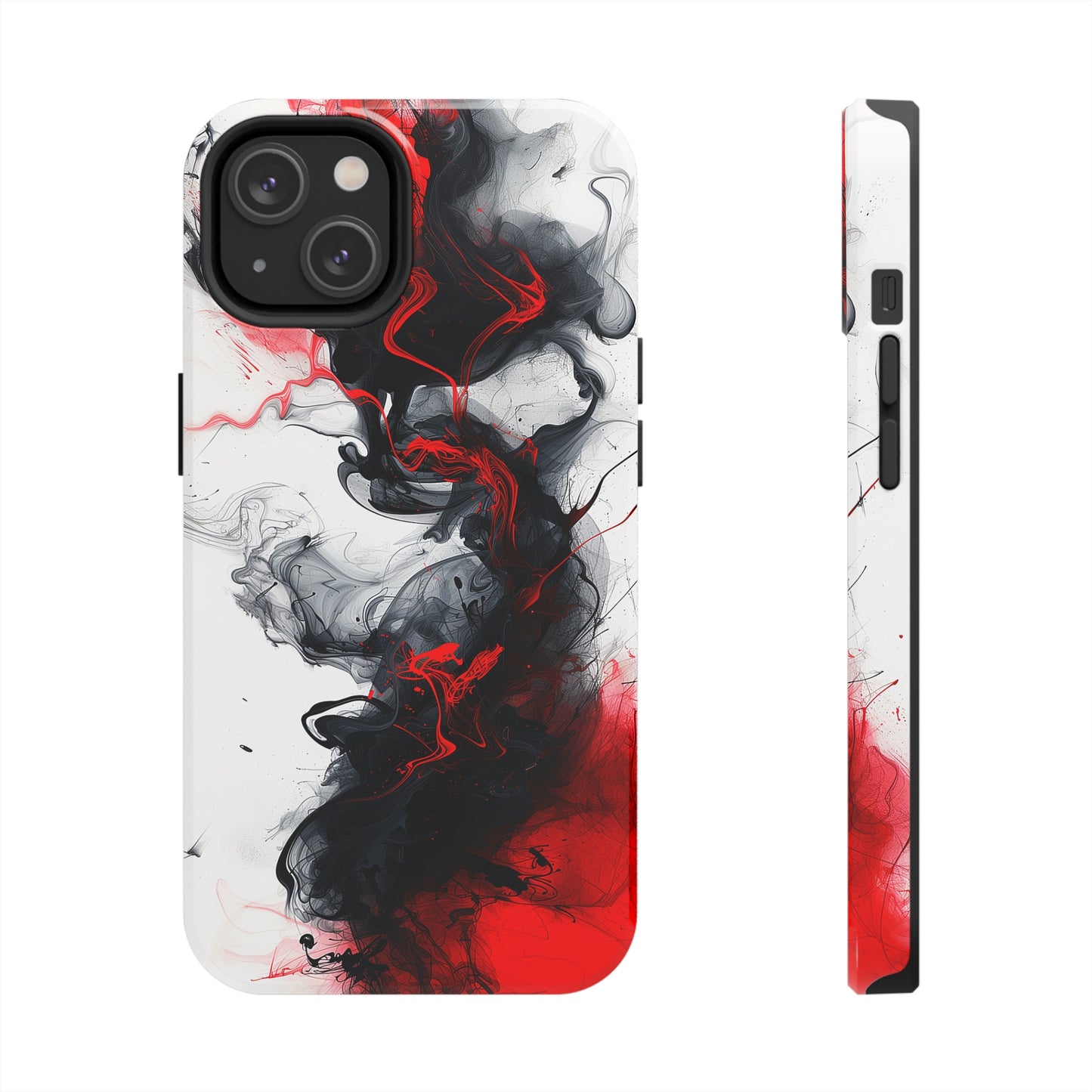 Scarlet Shadows (iPhone Case 11-15)Elevate your iPhone experience with RIMA's Tough Phone Case, designed for iPhone 11 to 15 include modles pro and max. Double-layer defense and premium materials provRimaGallery