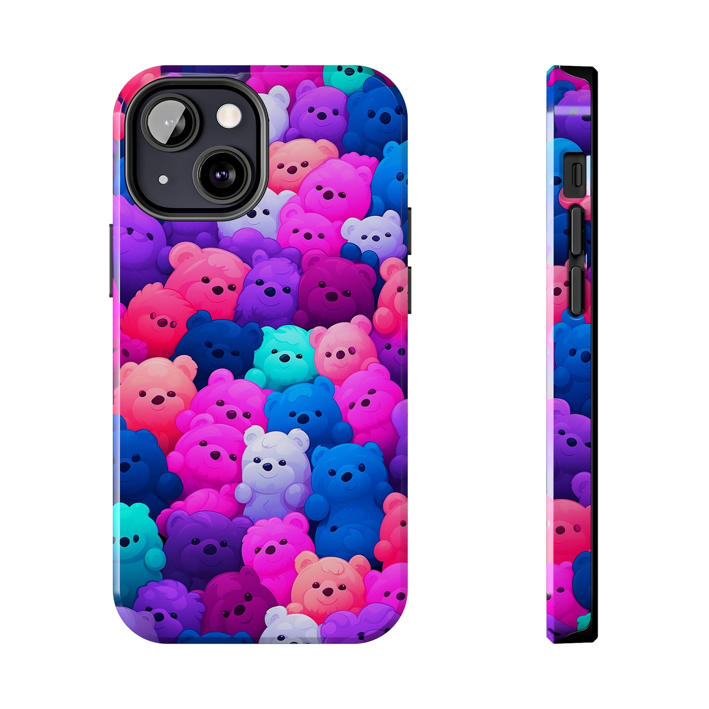 Cuddle Spectrum (iPhone Case 11-15)Discover the RIMA Case: A Fusion of Art and Protection for iPhone 11-15. With vibrant, customizable designs and military-grade defense, make a statement that echoes RimaGallery