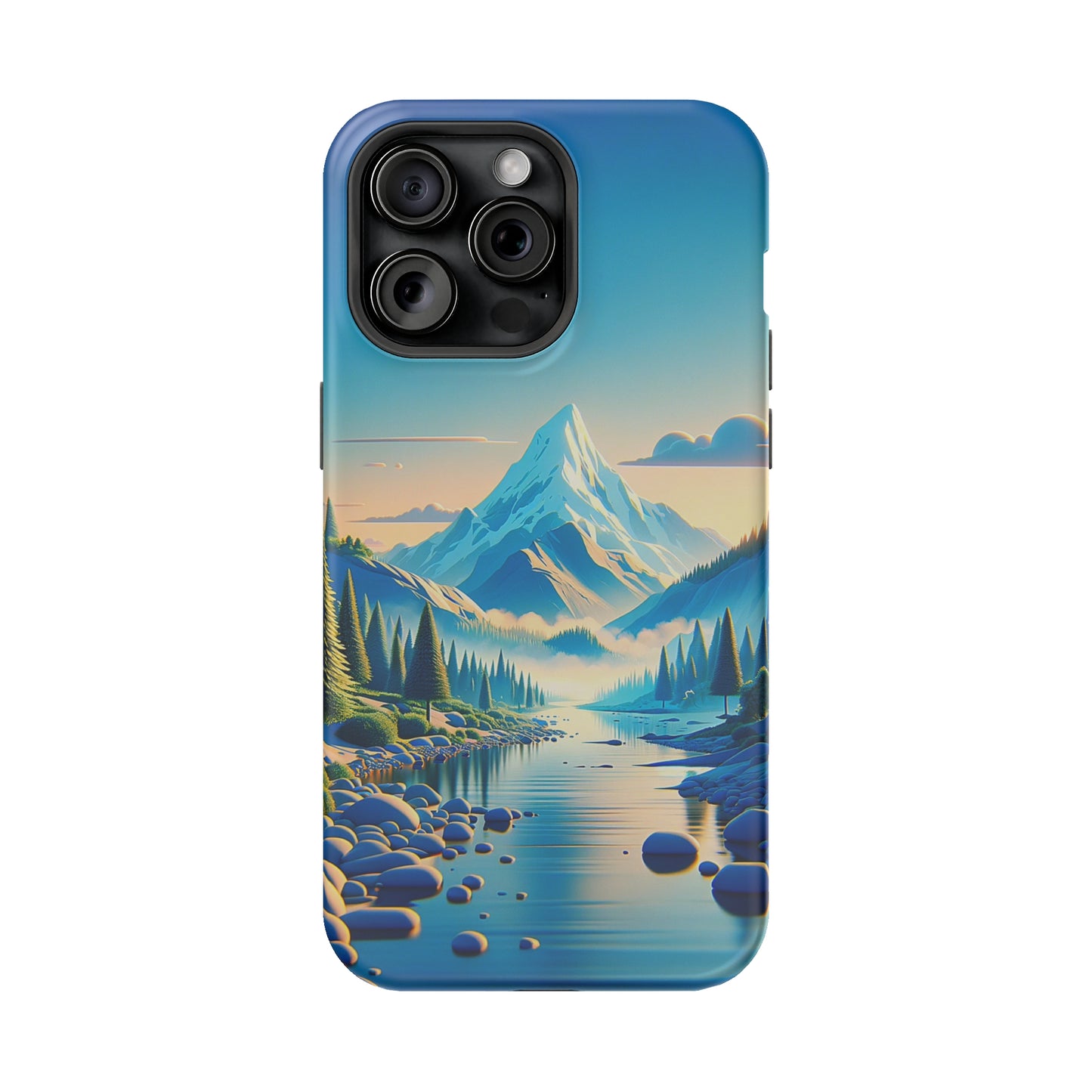 Alpine Serenity (iPhone MagSafe Case)Alpine Serenity MagSafe Durable Case: Style Meets Protection 📱✨
Upgrade your device with Rima Gallery's Alpine Serenity MagSafe Durable Case. This case isn’t just aRimaGallery