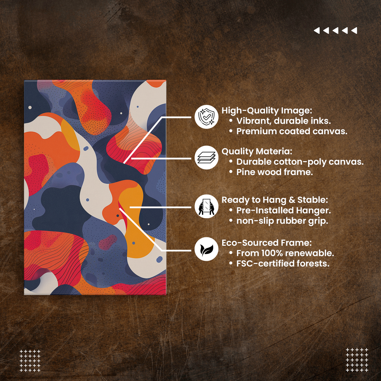 Colorflow Canvas (Canvas)Abstract flowing shapes in a bold color palette canvas print. Shop now for innovative products designed to enhance your digital lifestyle. Fast shipping!RimaGallery