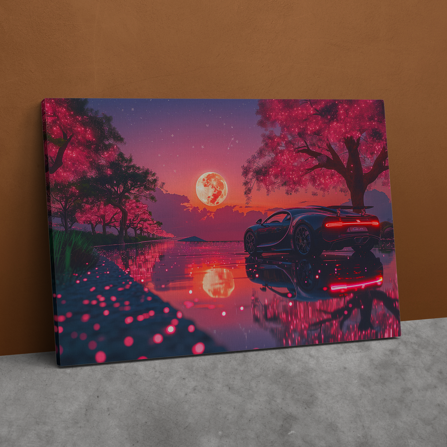 Twilight Velocity (Canvas)Twilight Velocity (Canvas Matte finish, stretched, with a depth of 1.25 inches) Elevate your décor with RimaGallery’s responsibly made art canvases. Our eco-friendlRimaGallery