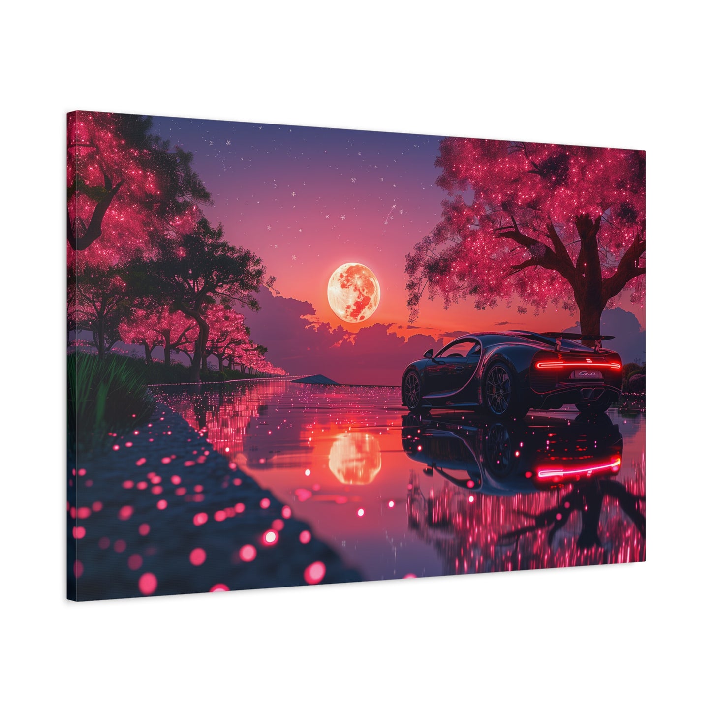 Twilight Velocity (Canvas)Twilight Velocity (Canvas Matte finish, stretched, with a depth of 1.25 inches) Elevate your décor with RimaGallery’s responsibly made art canvases. Our eco-friendlRimaGallery