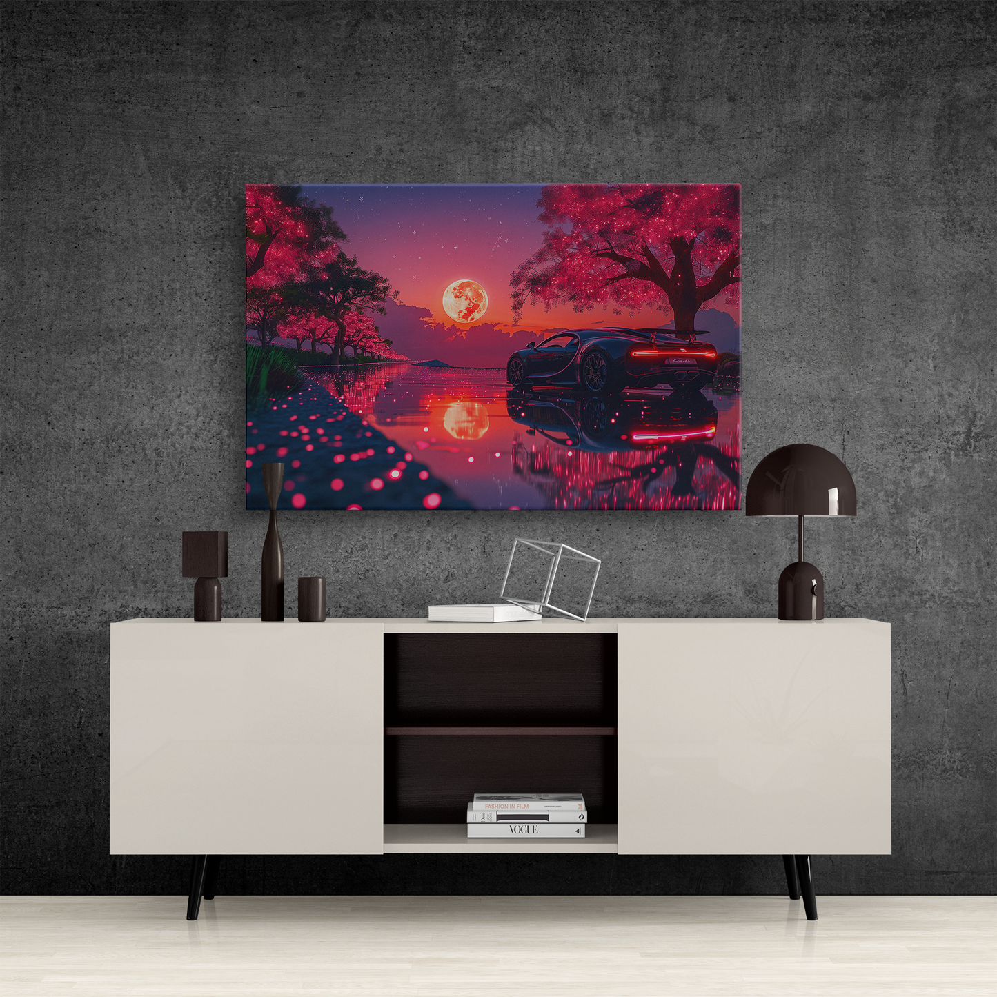 Twilight Velocity (Canvas)Twilight Velocity (Canvas Matte finish, stretched, with a depth of 1.25 inches) Elevate your décor with RimaGallery’s responsibly made art canvases. Our eco-friendlRimaGallery