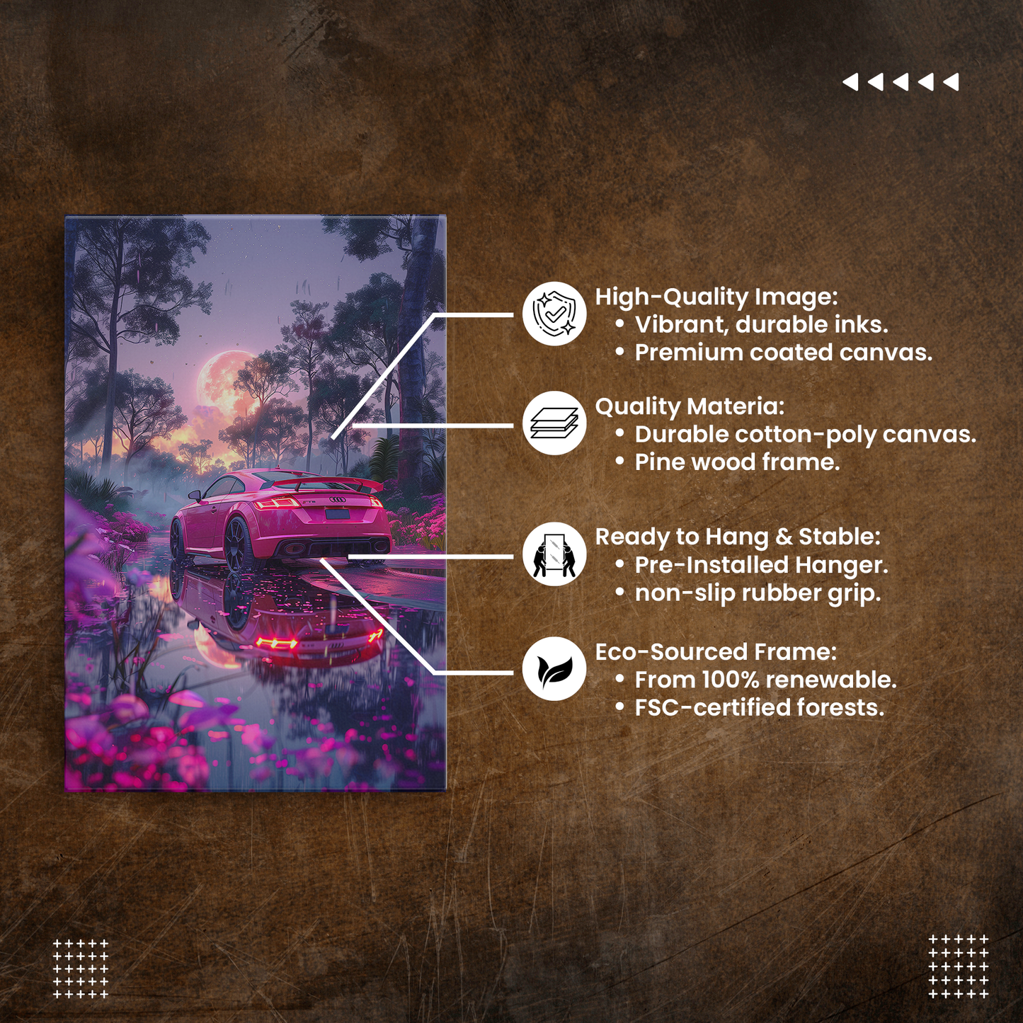 Moonlit Majesty (Canvas)Discover Moonlit Majesty on canvas at RimaGallery. Elevate your space with ethically produced, vibrant art. Free US shipping. Shop now!RimaGallery