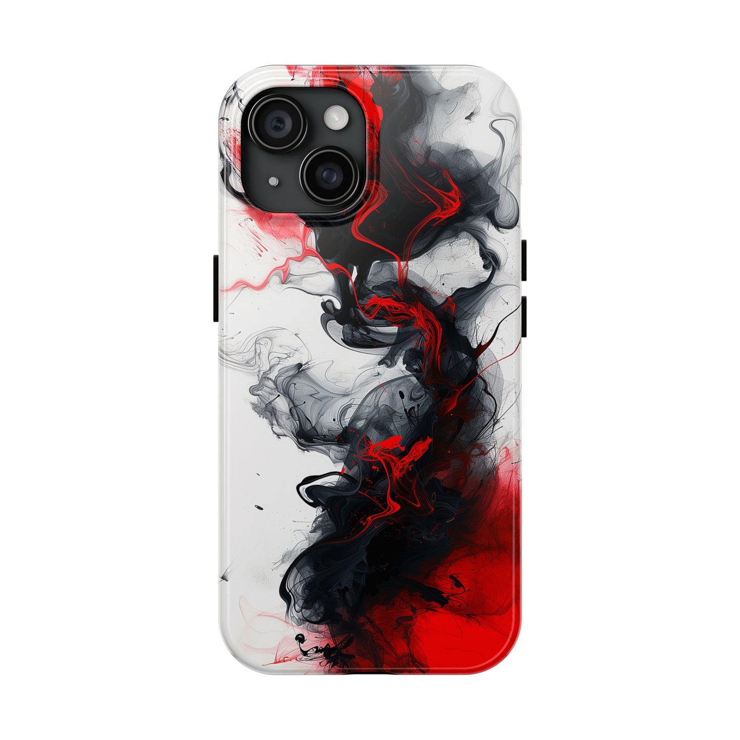 Scarlet Shadows (iPhone Case 11-15)Elevate your iPhone experience with RIMA's Tough Phone Case, designed for iPhone 11 to 15 include modles pro and max. Double-layer defense and premium materials provRimaGallery