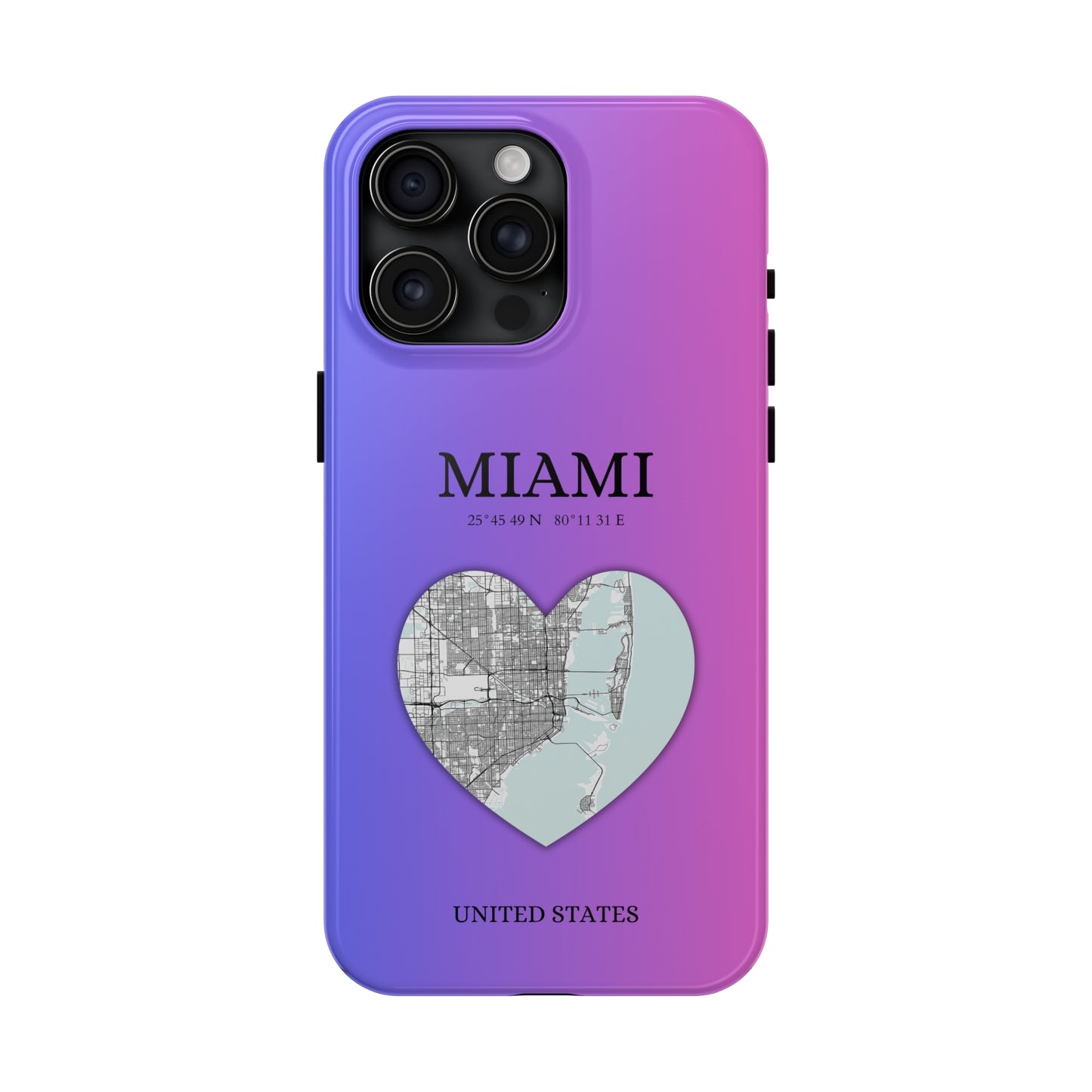 Miami Heartbeat - Magenta (iPhone Case 11-15)Elevate your iPhone's style with Rima's Miami Heartbeat case. Sleek, durable protection for models 11-15. Free US shipping.RimaGallery
