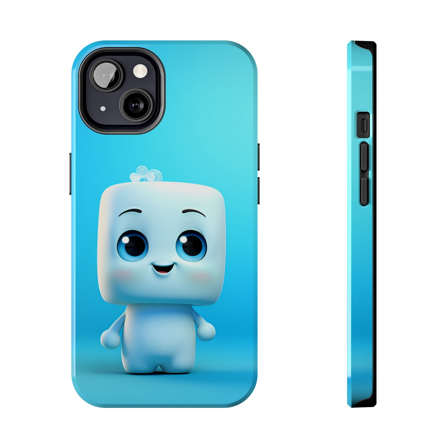 Marshmallow in Blue Sky (iPhone Case 11-15)Revolutionize your iPhone's look and feel with RIMA Tough Phone Case – ultimate protection meets elegant style for iPhone 11-15. Grab yours now! 🛡️📱RimaGallery