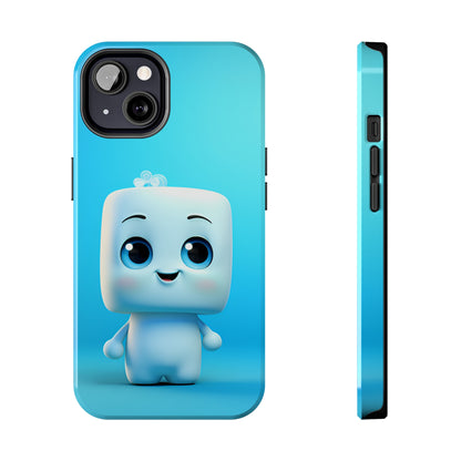 Marshmallow in Blue Sky (iPhone Case 11-15)Revolutionize your iPhone's look and feel with RIMA Tough Phone Case – ultimate protection meets elegant style for iPhone 11-15. Grab yours now! 🛡️📱RimaGallery
