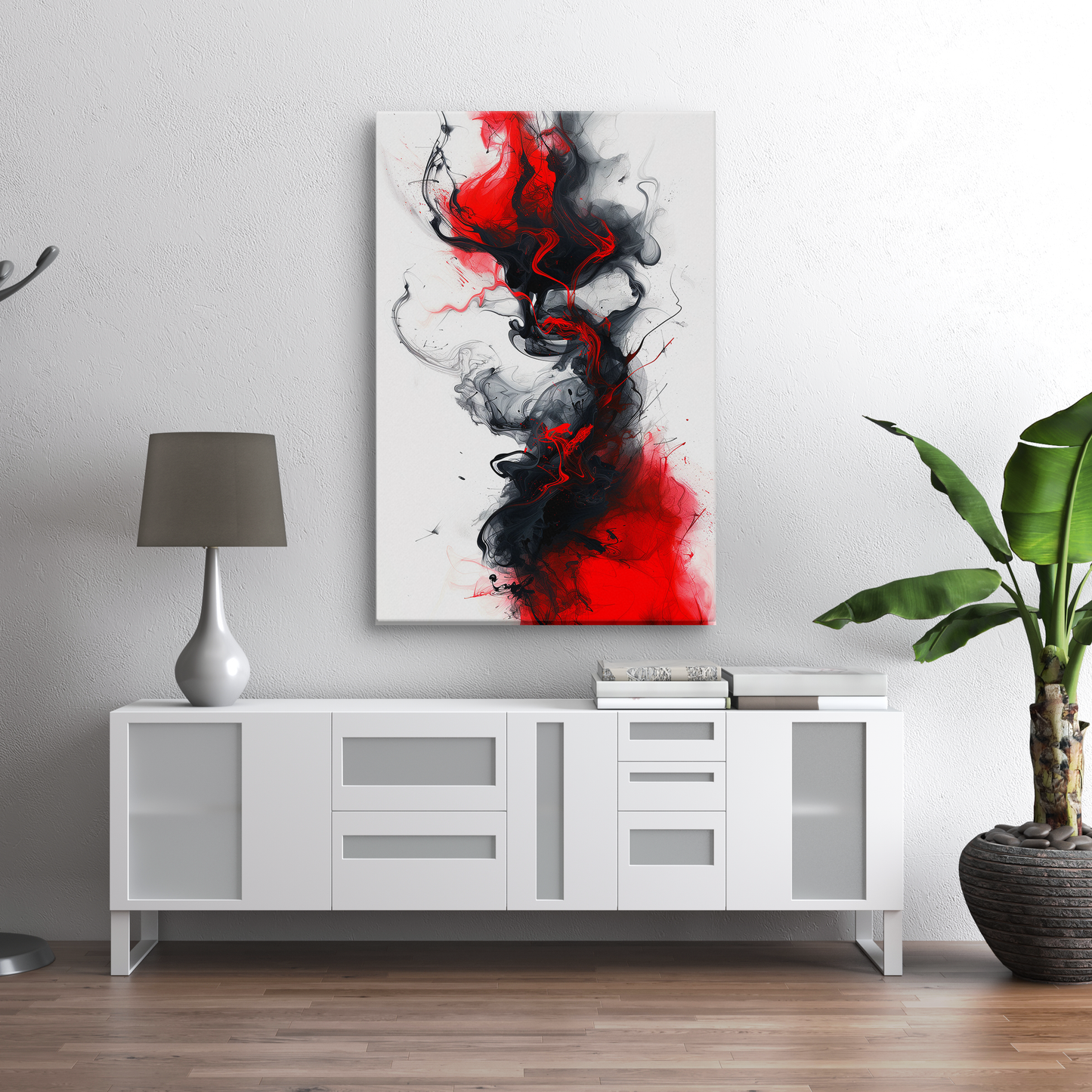 Scarlet Shadows (Canvas)Discover Scarlet Shadows at RimaGallery: a premium, eco-friendly canvas celebrating quality and sustainability. Elevate your space with vibrant, lasting art.RimaGallery