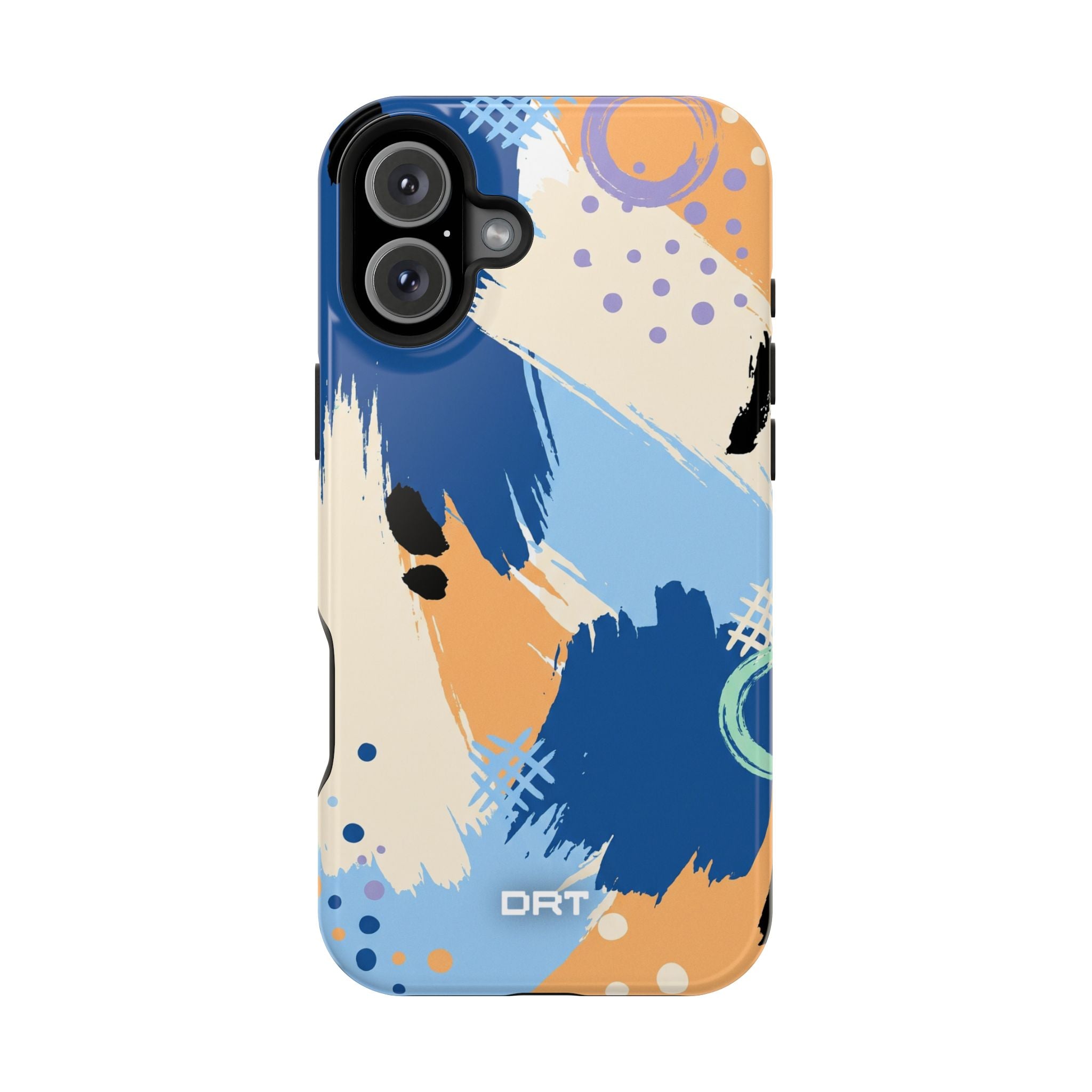 Abstract Brushstroke Magnetic Impact-Resistant Phone Case