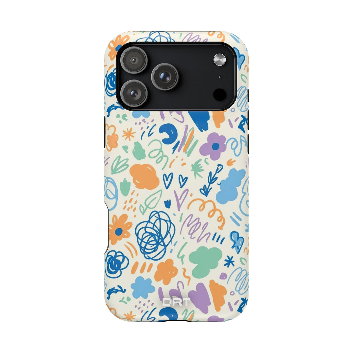 Doodle Garden Tough MagSafe Case for iPhone 13–17
