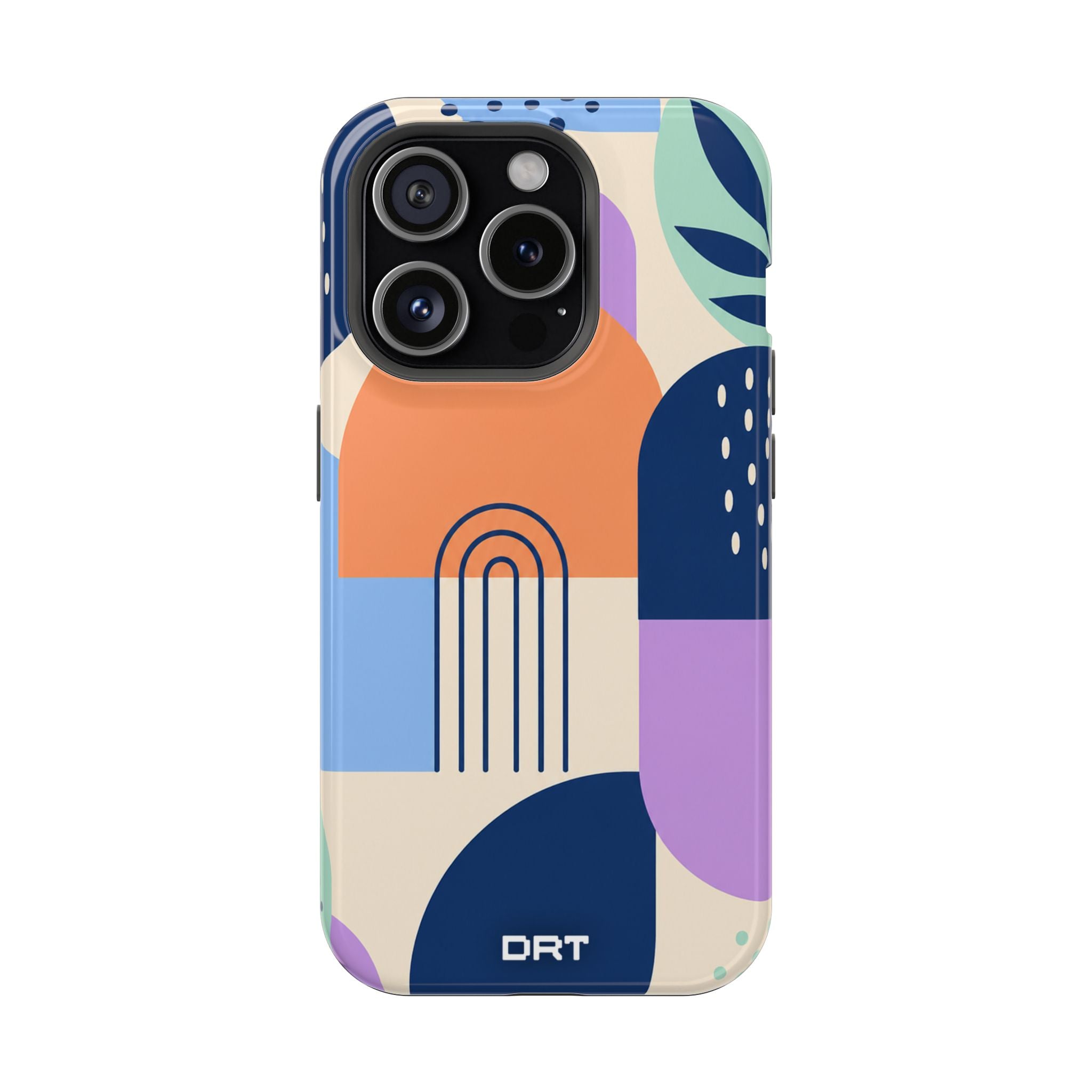 Abstract Arch Mosaic Magnetic Impact Phone Case