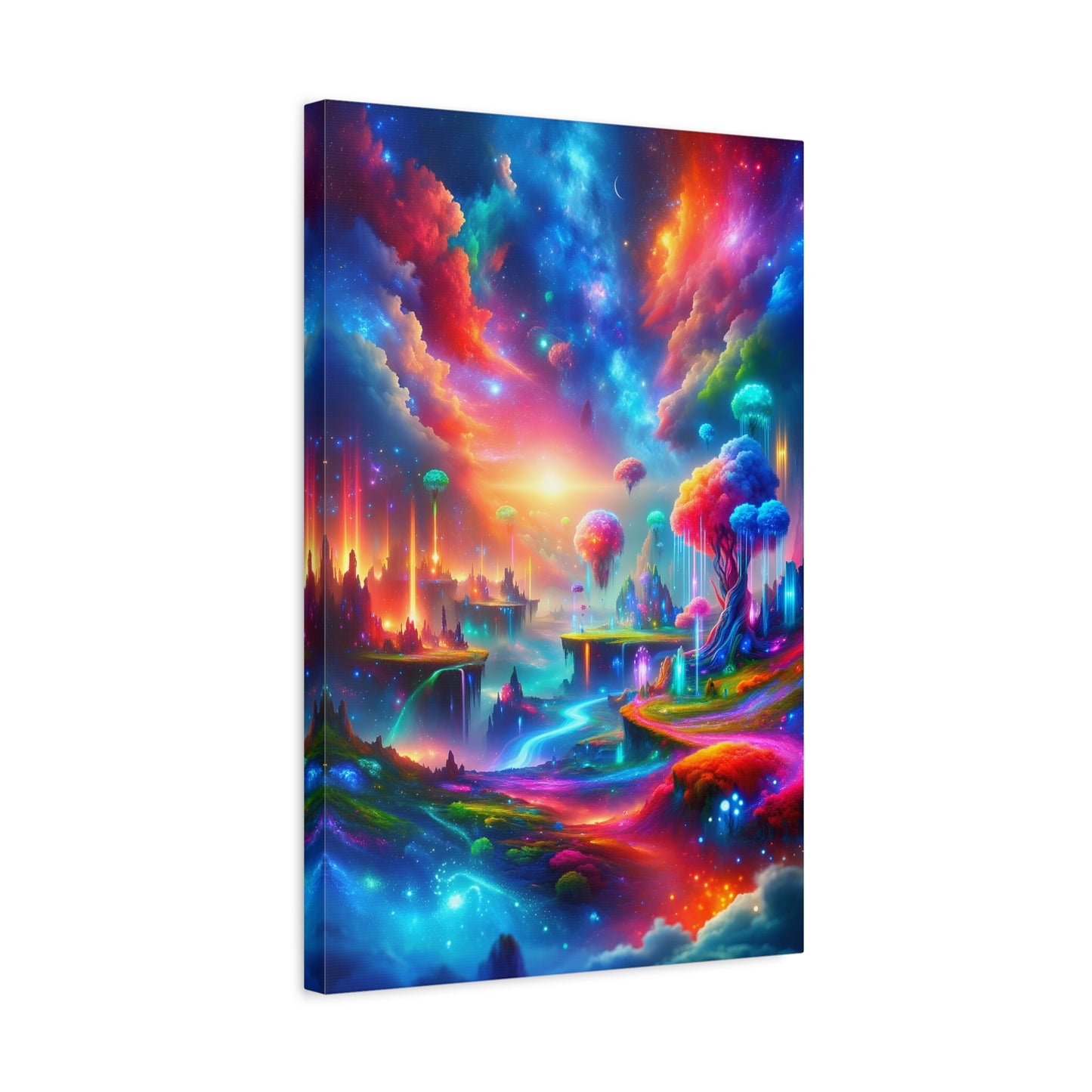 Vivid Dreamscape Fusion (Canvas)Engaging Introductory Paragraph:
Struggling with low-quality canvases? Switch to RimaGallery! Our canvases are more than just a purchase; they're a statement of qualRimaGallery