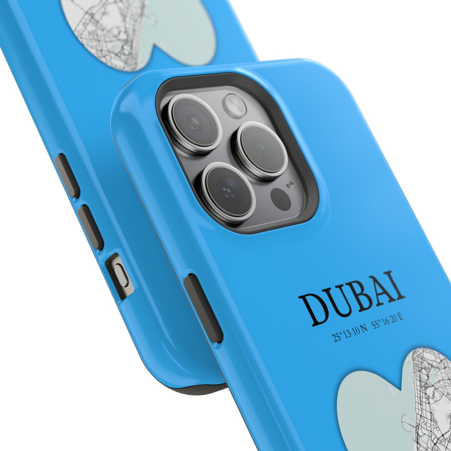 Dubai Heartbeat - Sky Blue (iPhone MagSafe Case)Elevate your iPhone's style with the Dubai Heartbeat White MagSafe Case, offering robust protection, MagSafe compatibility, and a choice of matte or glossy finish. PRimaGallery