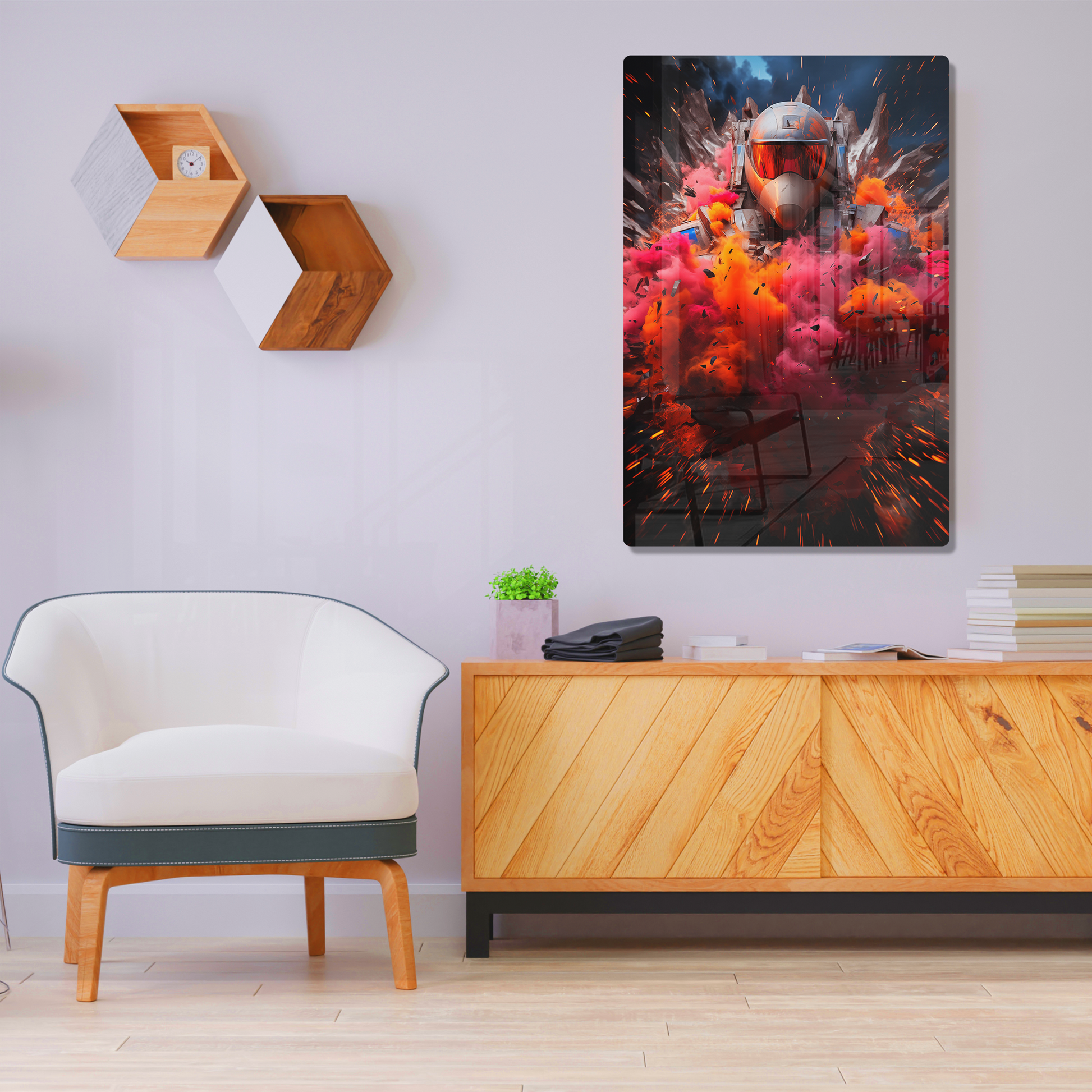 Armored Maelstrom (Acrylic)Armored Maelstrom Acrylic Wall Art with a Glass-Like Finish that Will Take Your Breath Away.Elevate Any Ambiance with Armored Maelstrom Acrylic Print🌟:Discover the RimaGallery