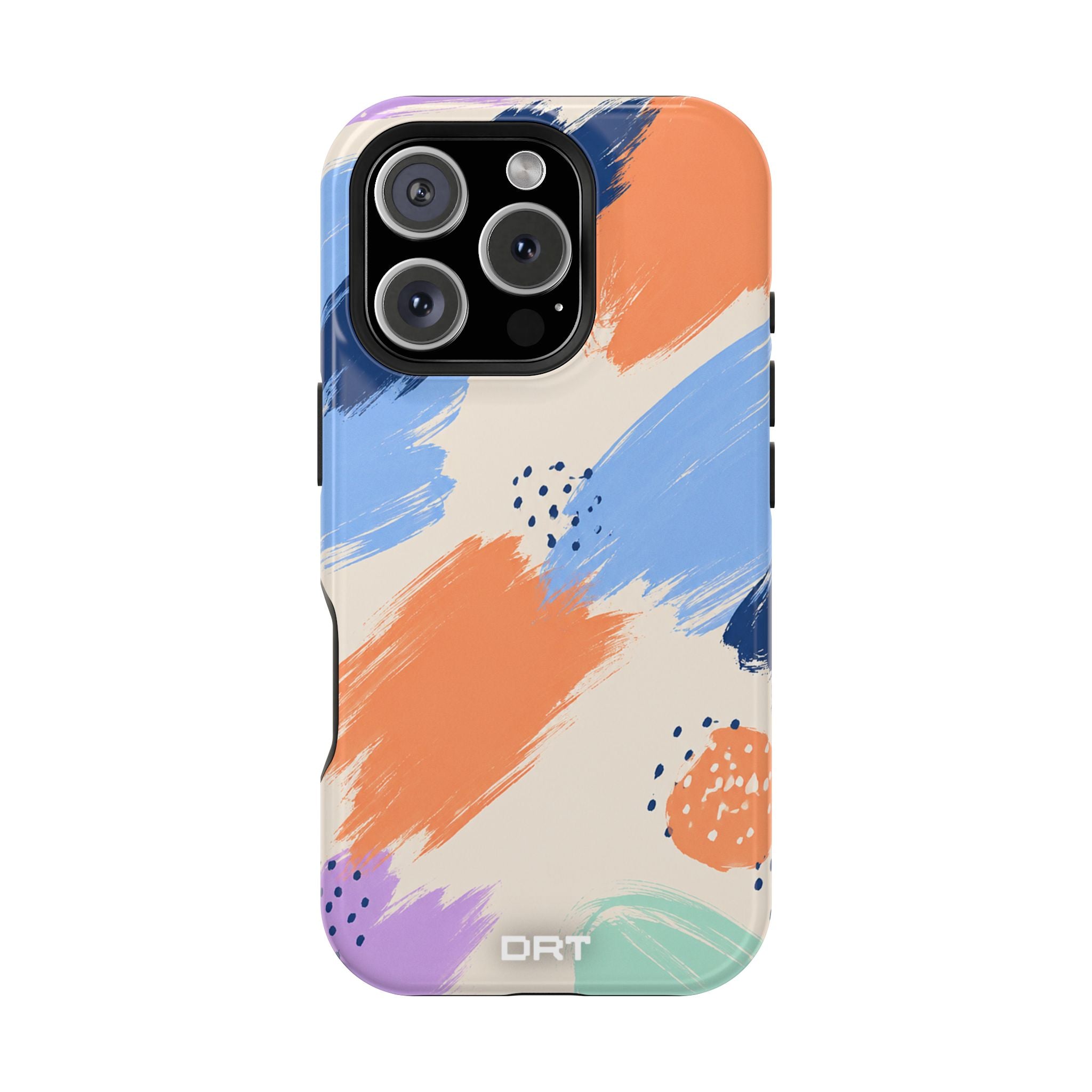 Abstract Brushstroke Magnetic Impact-Resistant Phone Case