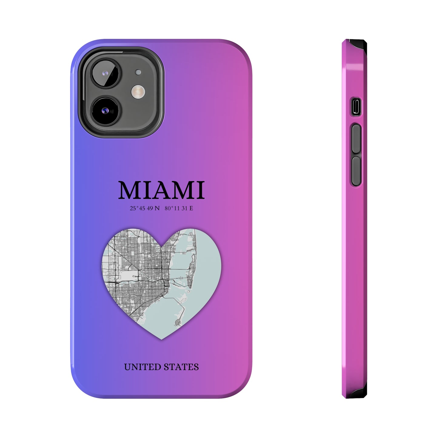 Miami Heartbeat - Magenta (iPhone Case 11-15)Elevate your iPhone's style with Rima's Miami Heartbeat case. Sleek, durable protection for models 11-15. Free US shipping.RimaGallery