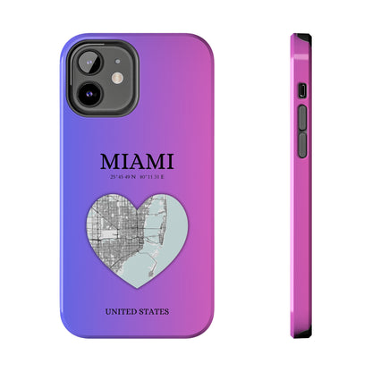 Miami Heartbeat - Magenta (iPhone Case 11-15)Elevate your iPhone's style with Rima's Miami Heartbeat case. Sleek, durable protection for models 11-15. Free US shipping.RimaGallery