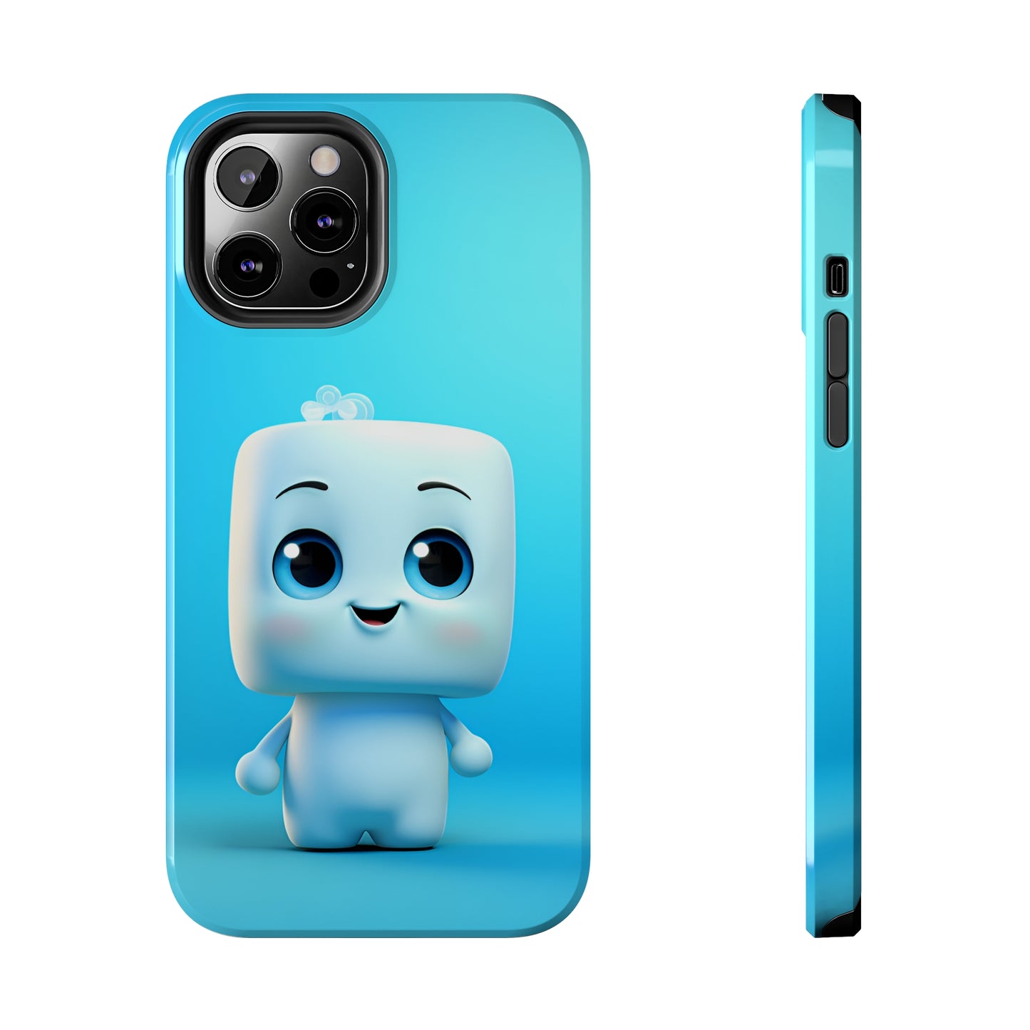 Marshmallow in Blue Sky (iPhone Case 11-15)Revolutionize your iPhone's look and feel with RIMA Tough Phone Case – ultimate protection meets elegant style for iPhone 11-15. Grab yours now! 🛡️📱RimaGallery