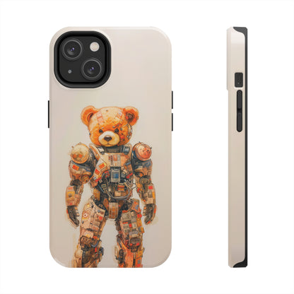 Teddy Mech (iPhone Case 11-15)Teddy Mech Transform your iPhone experience with RIMA's Tough Case - Premium style &amp; security for iPhone 11-15. Click to own the ultimate protection! 🛡️📲RimaGallery
