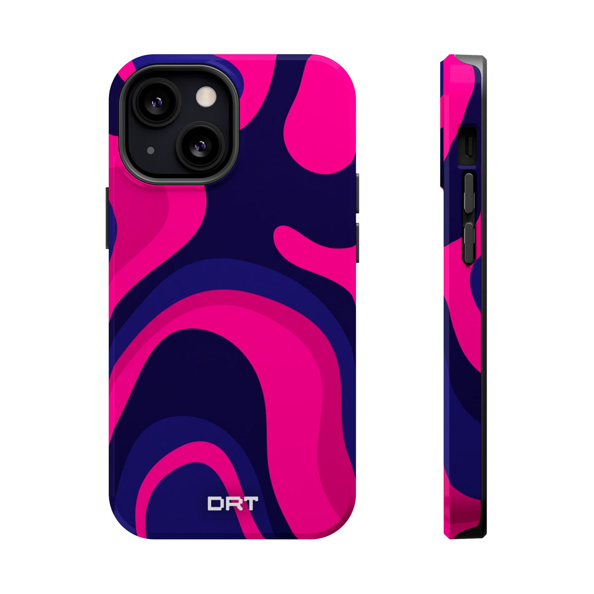 Midnight Bloom Tough MagSafe Case for iPhone 13–17