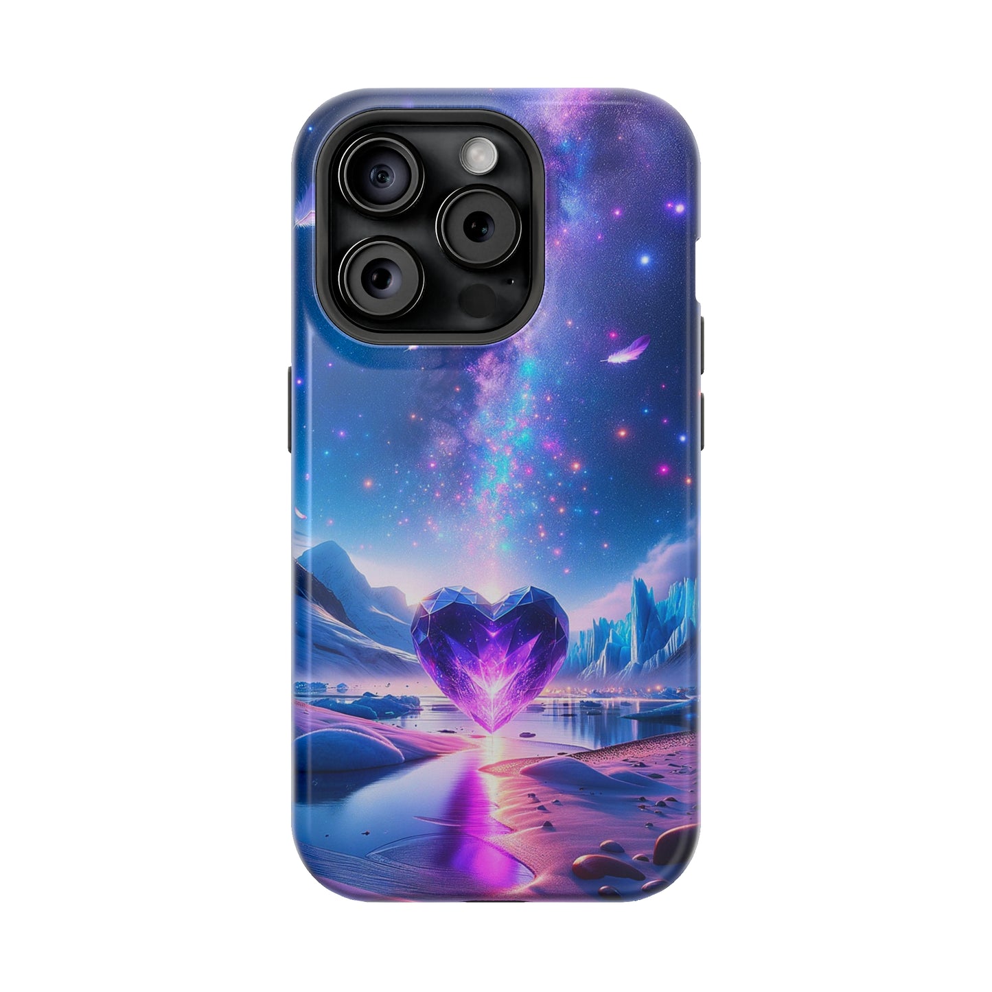 Galactic Heartbeat (iPhone MagSafe Case)Galactic Heartbeat MagSafe Durable Case: Style Meets Protection 📱✨
Upgrade your device with Rima Gallery's Galactic Heartbeat MagSafe Durable Case. This case isn’t RimaGallery