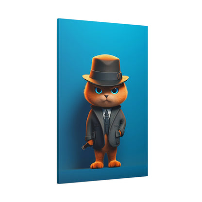 Detective Cat (Canvas)Detective Cat (Canvas  Matte finish, stretched, with a depth of 1.25 inches)
Elevate your space with RimaGallery's responsibly crafted canvases. Cotton/polyester canRimaGallery