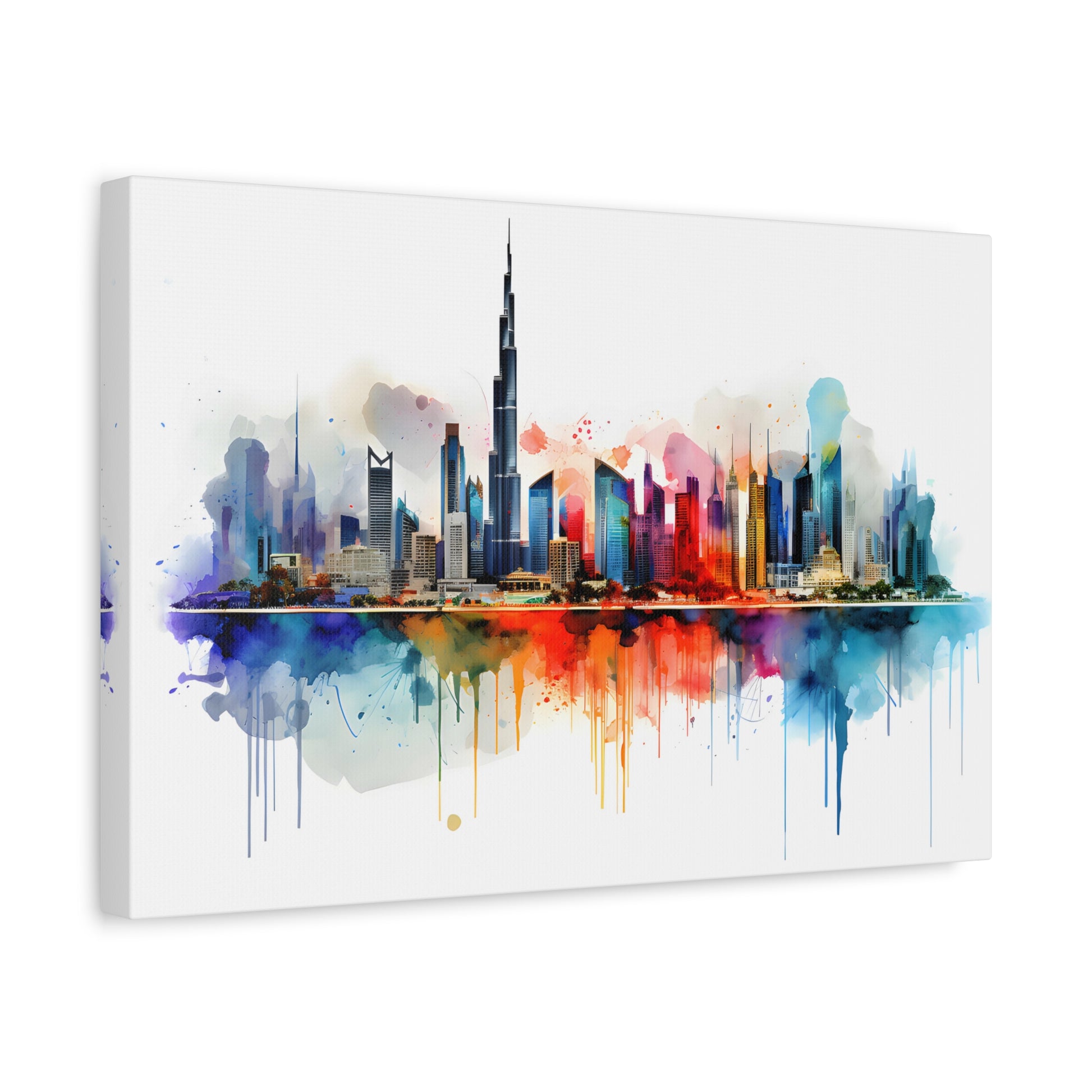 Watercolor Dubai Skyline (Canvas)Engaging Introductory Paragraph:
Struggling with low-quality canvases? Switch to RimaGallery! Our canvases are more than just a purchase; they're a statement of qualRimaGallery