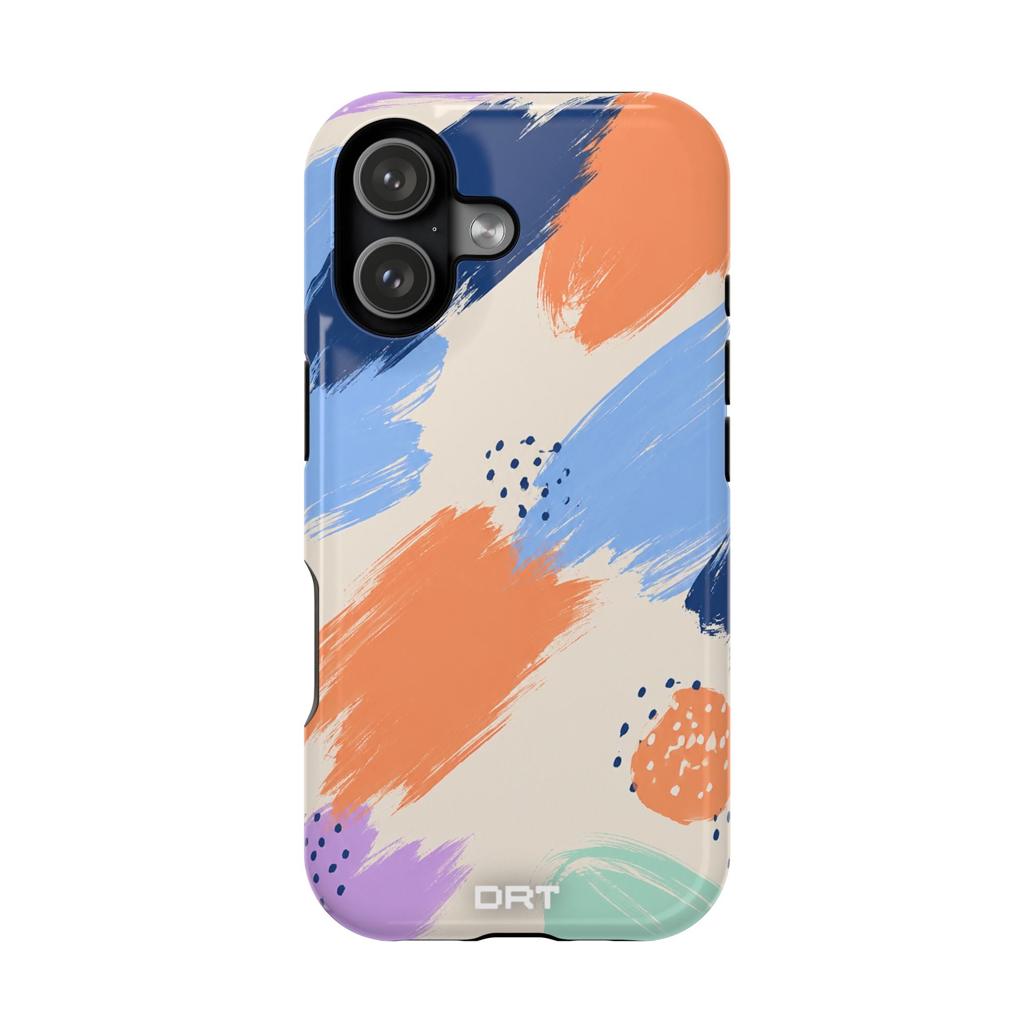 Abstract Brushstroke Magnetic Impact-Resistant Phone Case