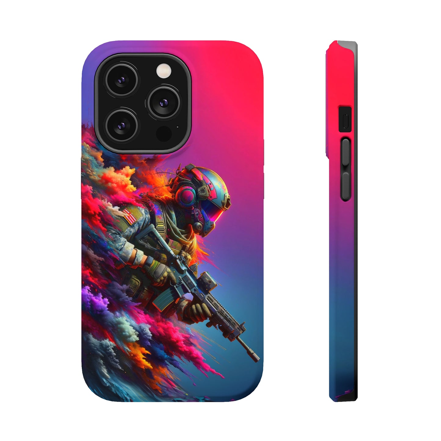 Spectral Sentinel (iPhone MagSafe Case)Spectral Sentinel MagSafe Durable Case: Style Meets Protection 📱✨
Upgrade your device with Rima Gallery's Spectral Sentinel MagSafe Durable Case. This case isn’t juRimaGallery