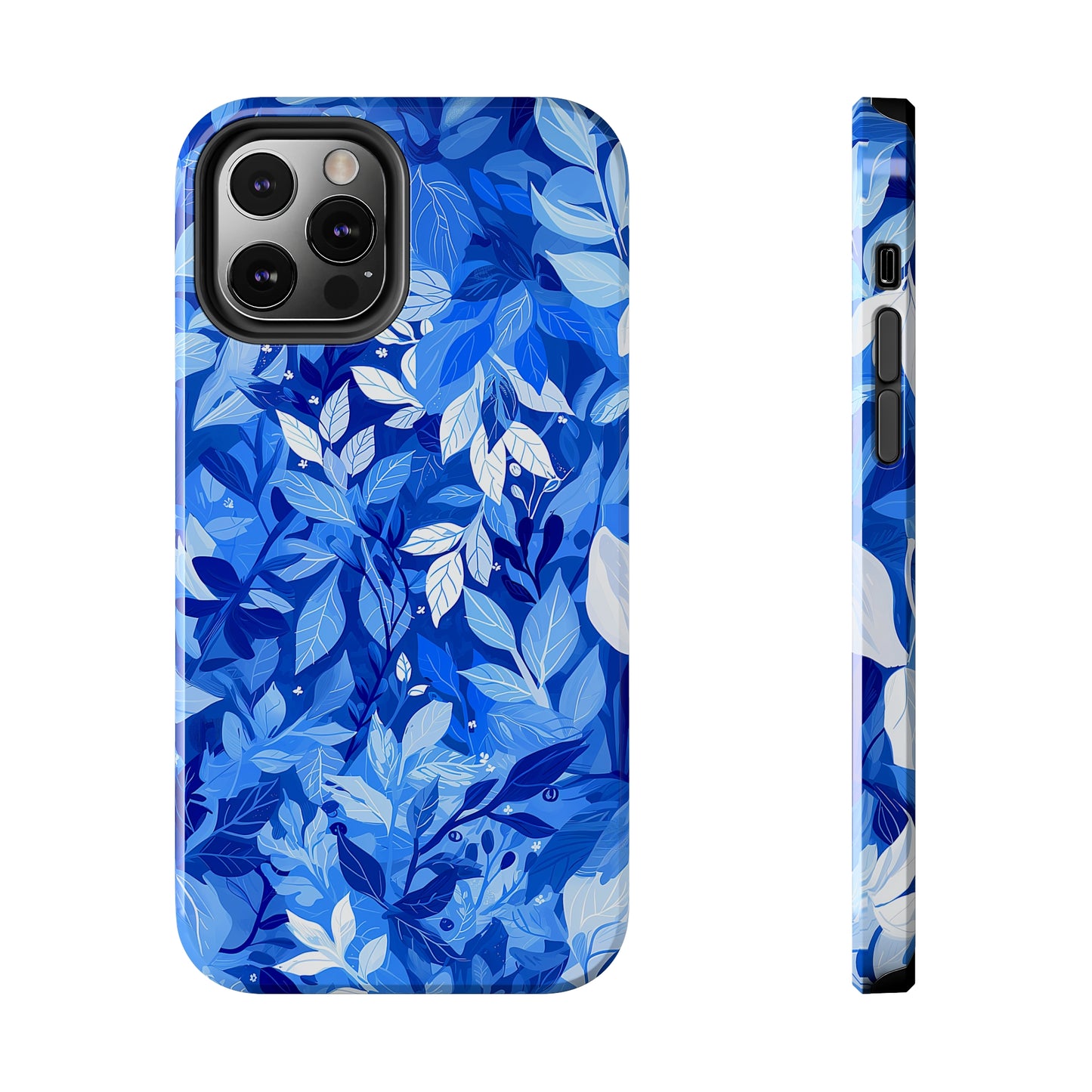 Azure Foliage (iPhone Case 11-15)Discover unmatched security and style for your iPhone 11-15, iphone 15 pro max with RIMA's Case. Durable, glossy, and chic. Click to protect in style!"RimaGallery