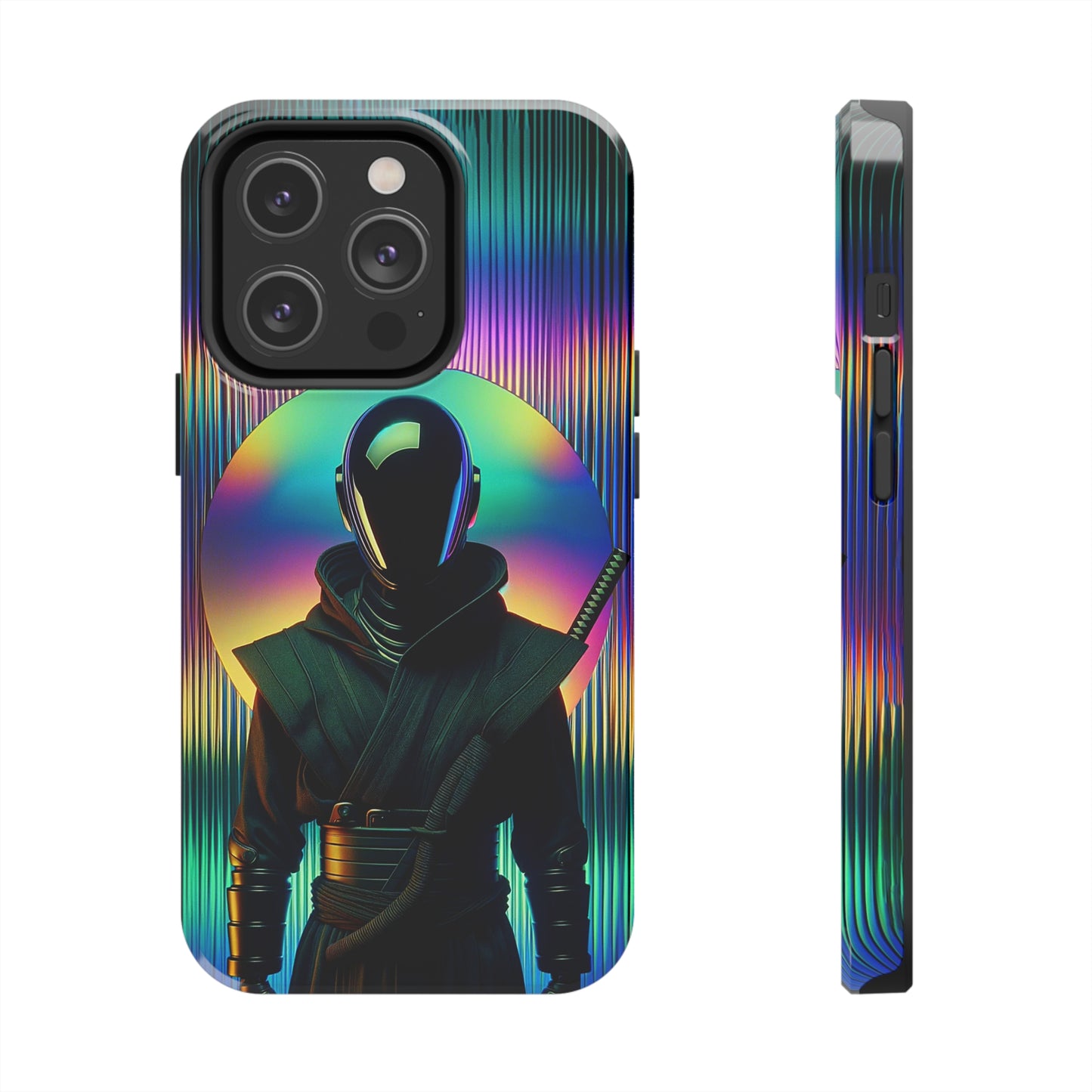 Vibrant Void Wanderer (iPhone Case 11-15)RIMA Tough Phone Case for iPhone 11-15: Where Style Meets Durability. Featuring a sleek design with MagSafe compatibility, this case offers unmatched protection and RimaGallery