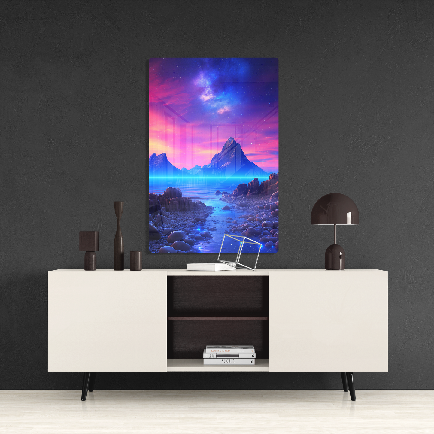 Galactic Lullaby (Acrylic)Galactic Lullaby
Discover the Modern Elegance of Acrylic: Elevate your decor with our acrylic wall art, offering a stunning, glass-like effect that brings any image RimaGallery