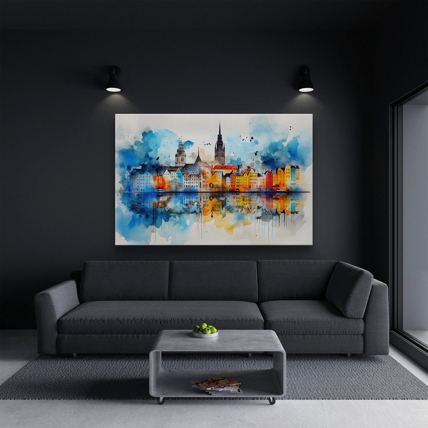 Watercolor Hamburg, Germany (Canvas)Engaging Introductory Paragraph:
Struggling with low-quality canvases? Switch to RimaGallery! Our canvases are more than just a purchase; they're a statement of qualRimaGallery