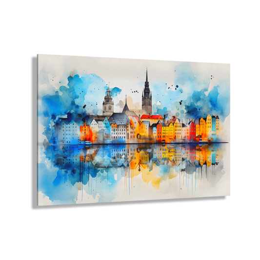 Watercolor Hamburg, Germany (Canvas)Engaging Introductory Paragraph:
Struggling with low-quality canvases? Switch to RimaGallery! Our canvases are more than just a purchase; they're a statement of qualRimaGallery