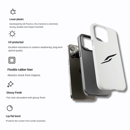 Black and White Blobs (iPhone Case 11-15)