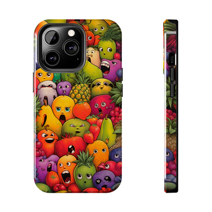 Fruits with Faces (iPhone Case 11-15)