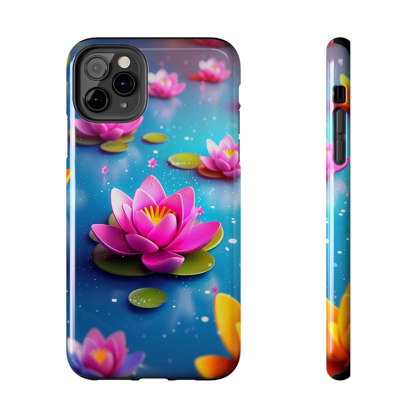 Lotus Lagoon (iPhone Case 11-15)Enhance your iPhone 11-15 with RIMA's Tough Case: Sleek design, double-layer protection, and wireless charging friendly. Perfect for the urban lifestyle.RimaGallery