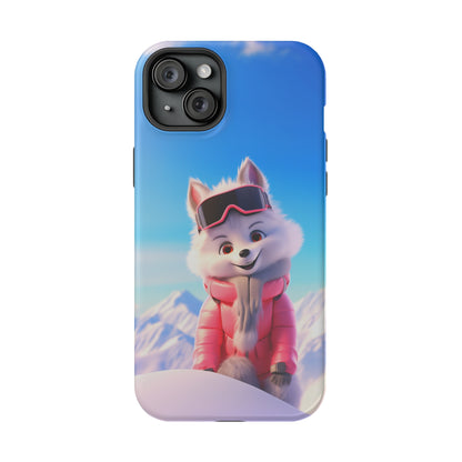 Snow Princess Husky (iPhone MagSafe Case)Snow Princess Husky MagSafe Durable Case: Style Meets Protection 📱✨
Upgrade your device with Rima Gallery's Snow Princess Husky MagSafe Durable Case. This case isn’RimaGallery