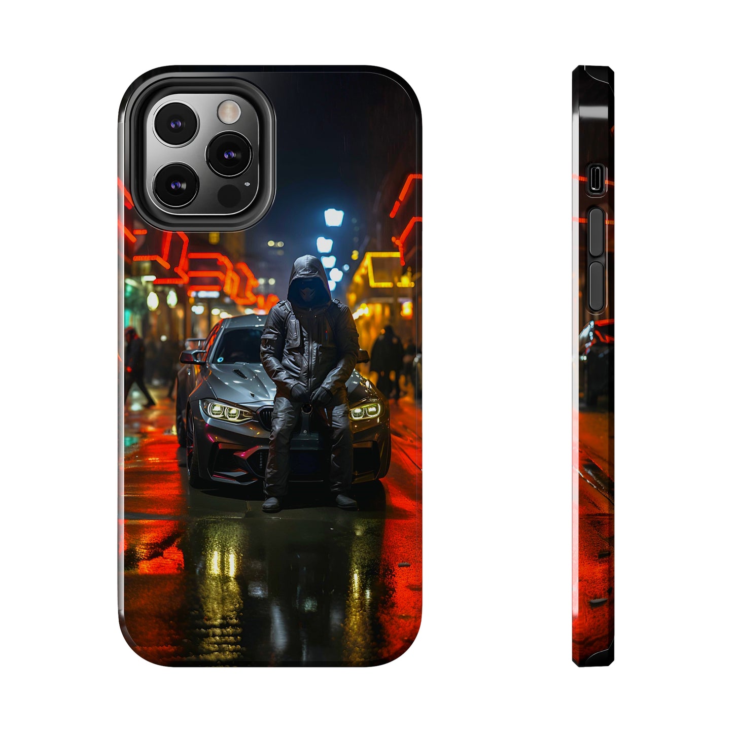 Man Ghost Mask (iPhone Case 11-15)Protect your iPhone 11-15 in style with this tough man ghost mask phone case 👻📱. Made from durable polycarbonate and rubber, this case is impact resistant and shocRimaGallery